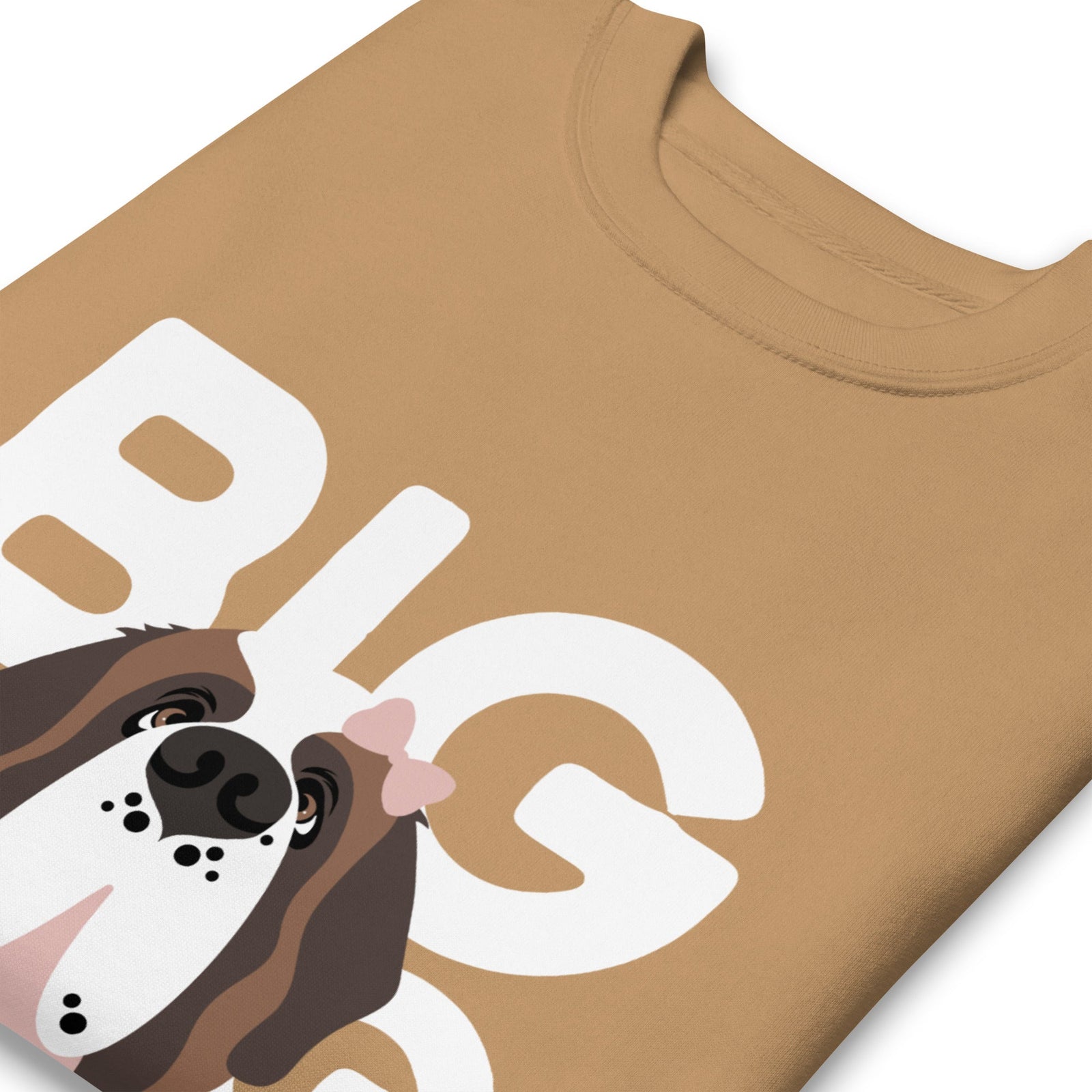 Female Big Dog Mom Saint Bernard Sweatshirt - Lucy + Norman
