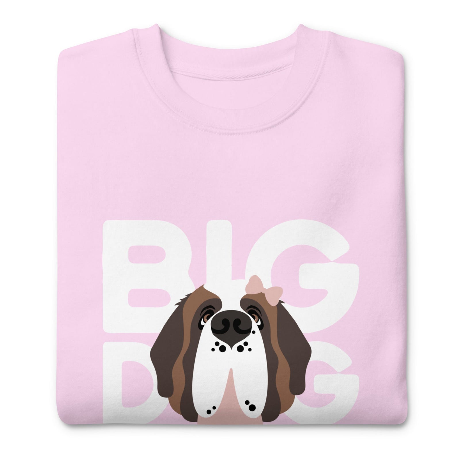 Female Big Dog Mom Saint Bernard Sweatshirt - Lucy + Norman