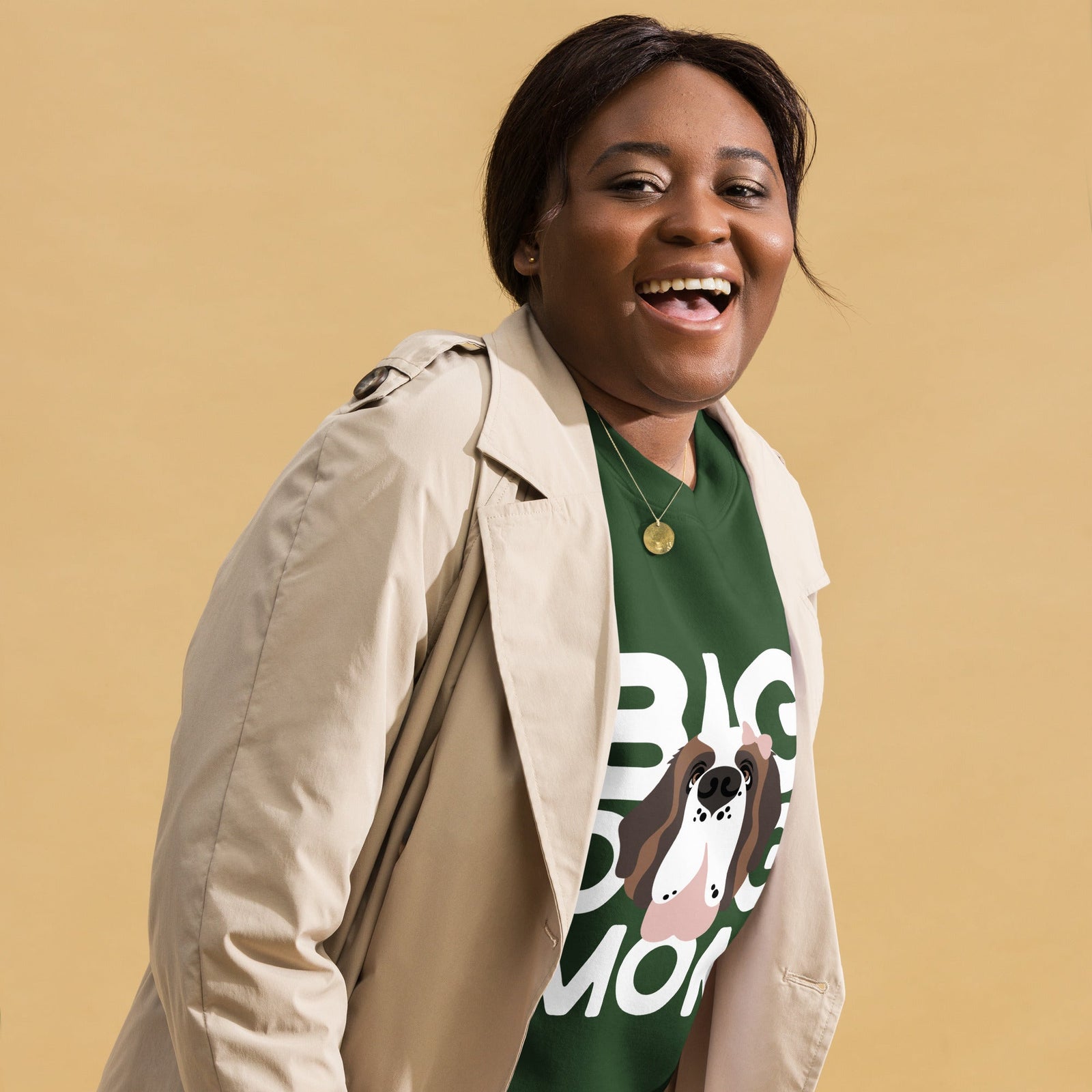 Female Big Dog Mom Saint Bernard Sweatshirt - Lucy + Norman