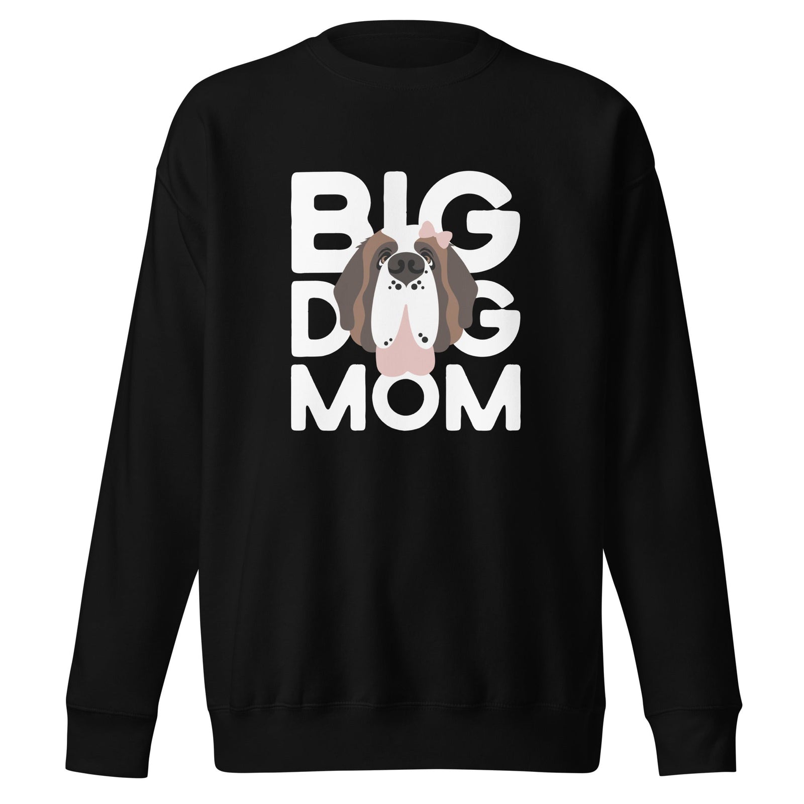 Female Big Dog Mom Saint Bernard Sweatshirt - Lucy + Norman