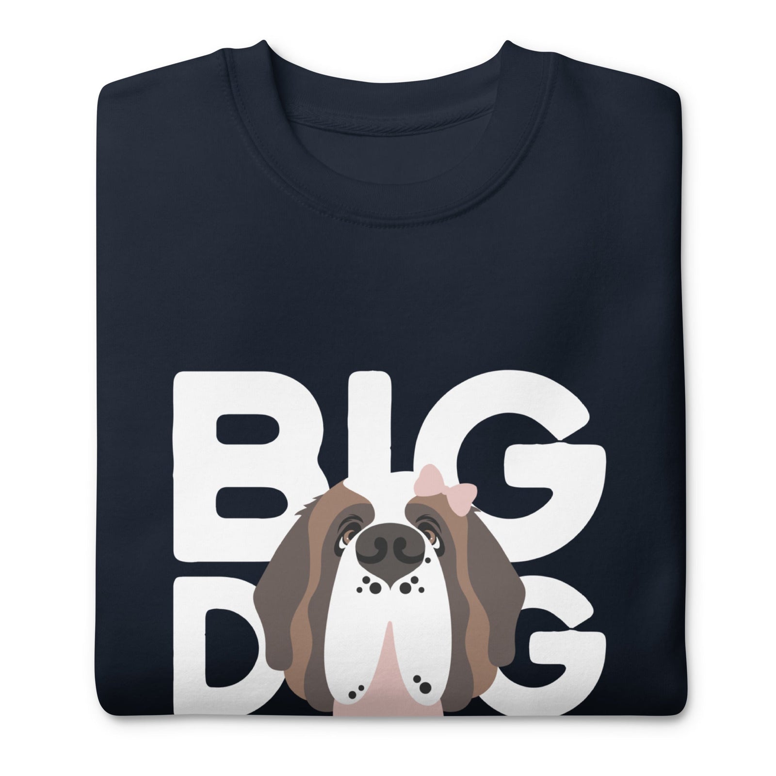 Female Big Dog Mom Saint Bernard Sweatshirt - Lucy + Norman