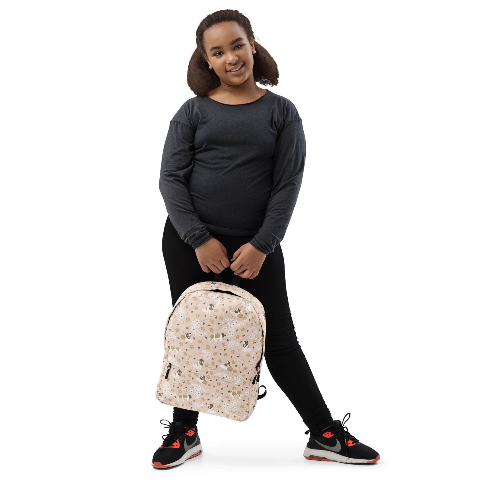 Forget Me Not Saint Bernard Backpack - Lucy + Norman