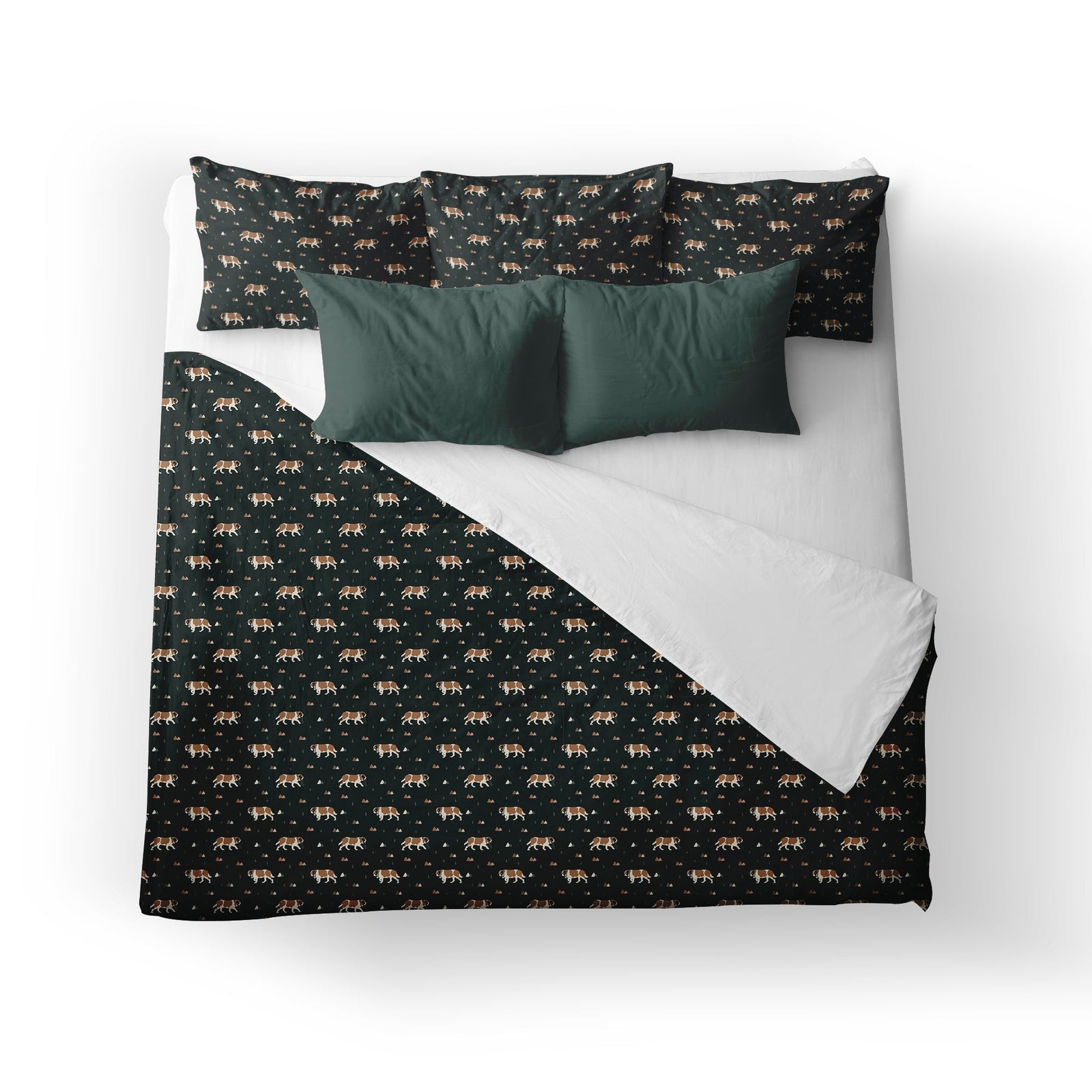 Green Mountain Duvet Cover - Lucy + Norman