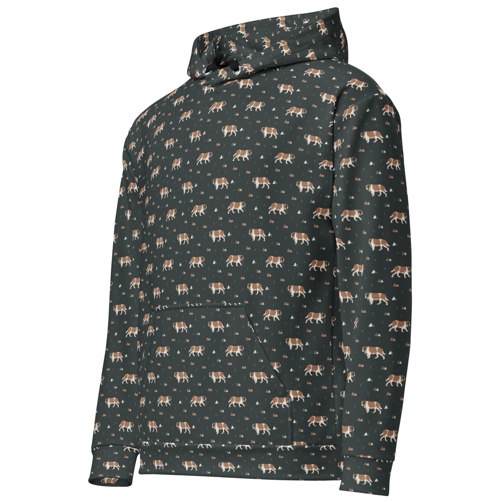 Green Mountain St Bernard Hoodie - Lucy + Norman