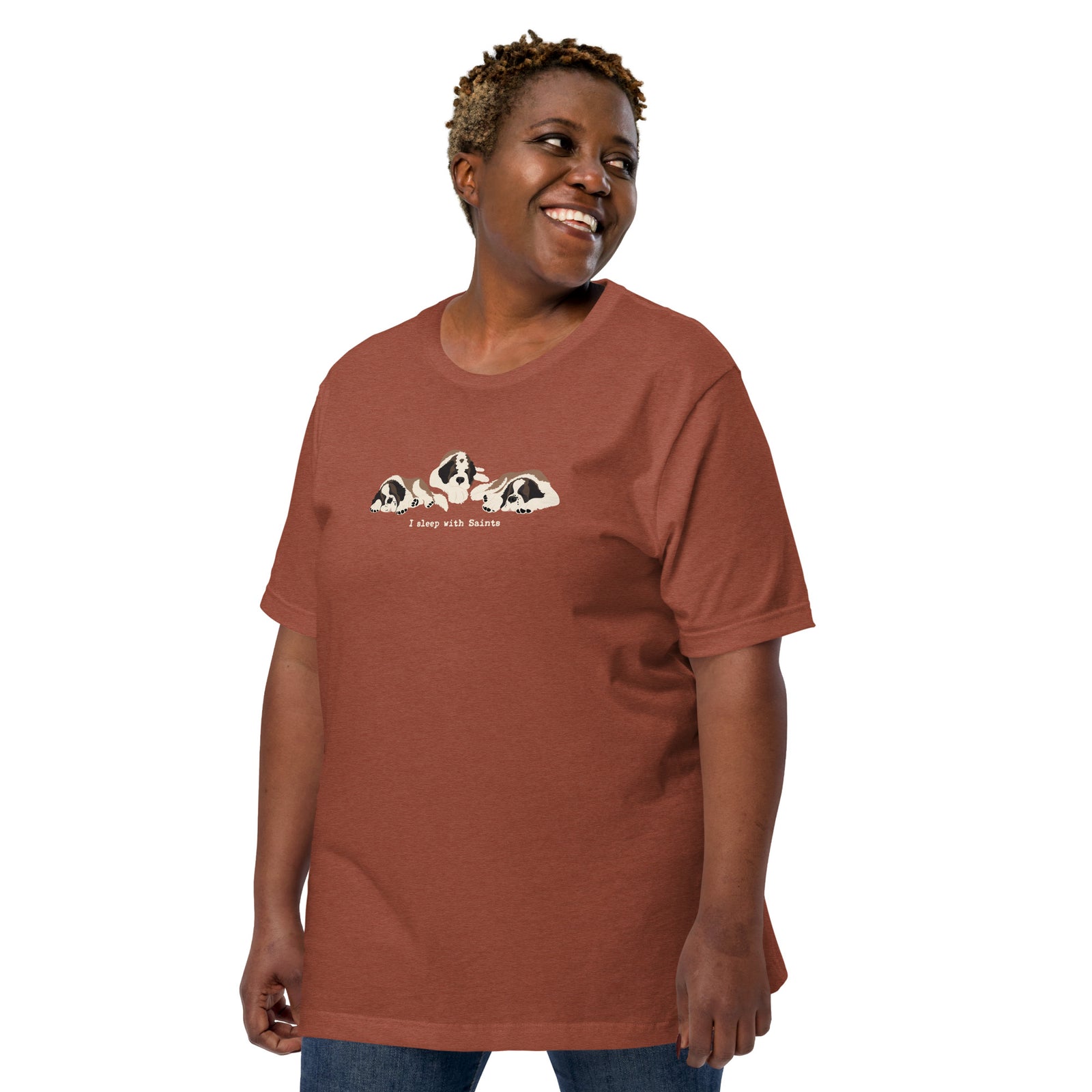 I Sleep with Saints Lightweight T-shirt