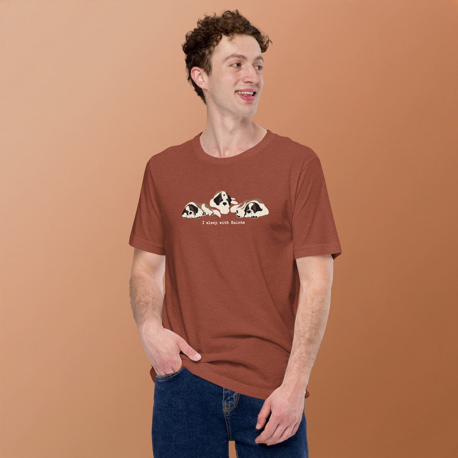 I Sleep with Saints Lightweight T-shirt