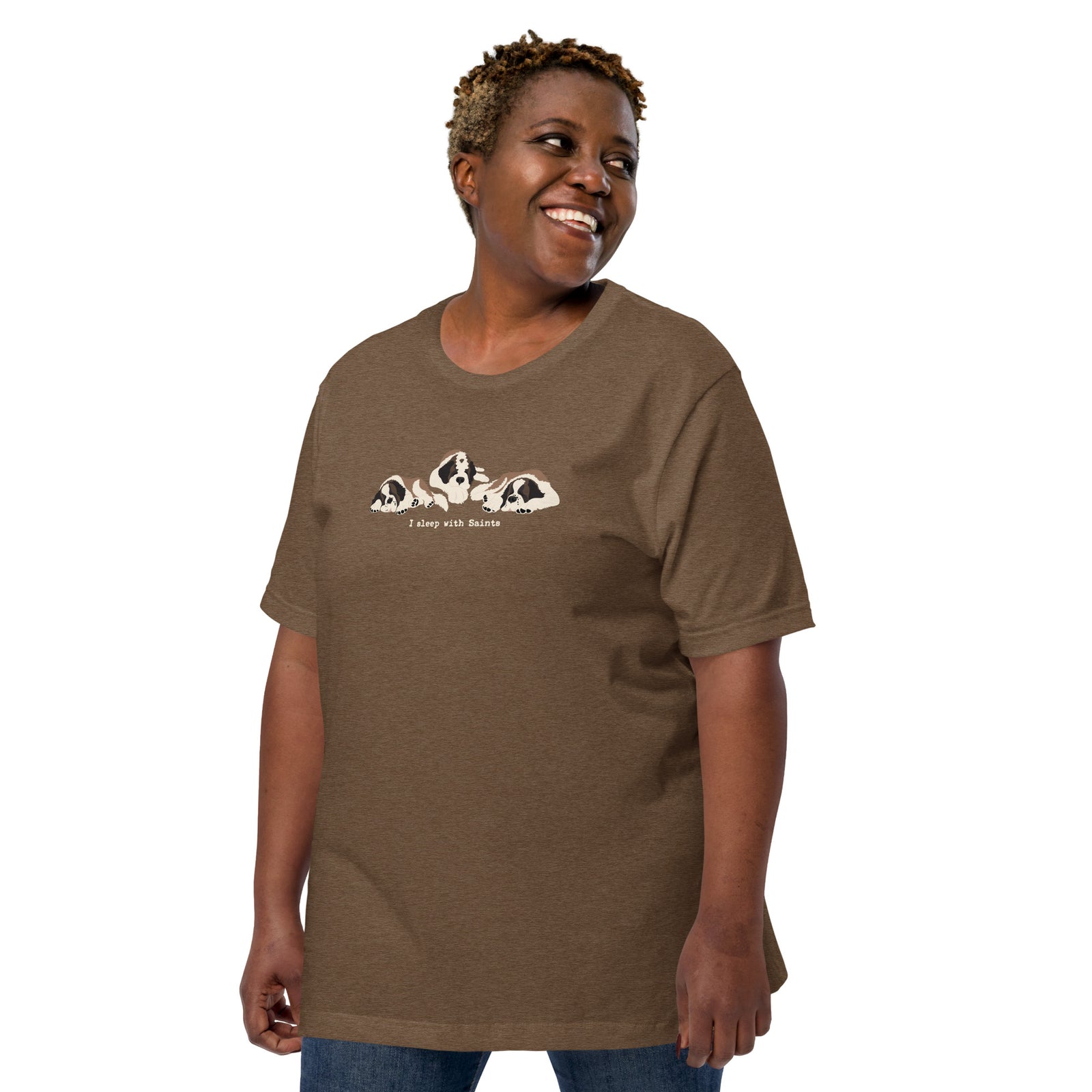 I Sleep with Saints Lightweight T-shirt