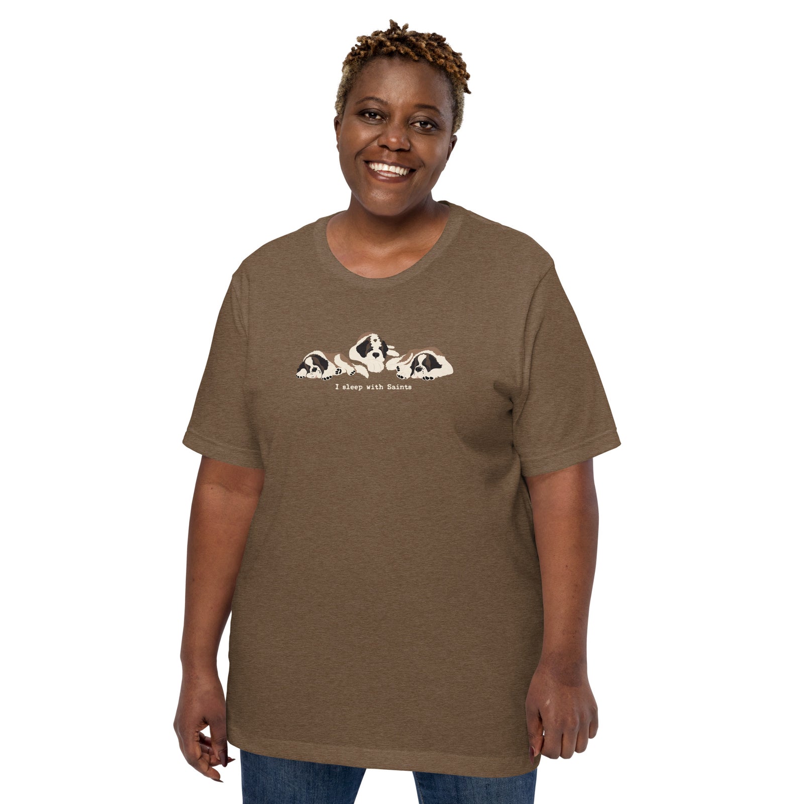 I Sleep with Saints Lightweight T-shirt