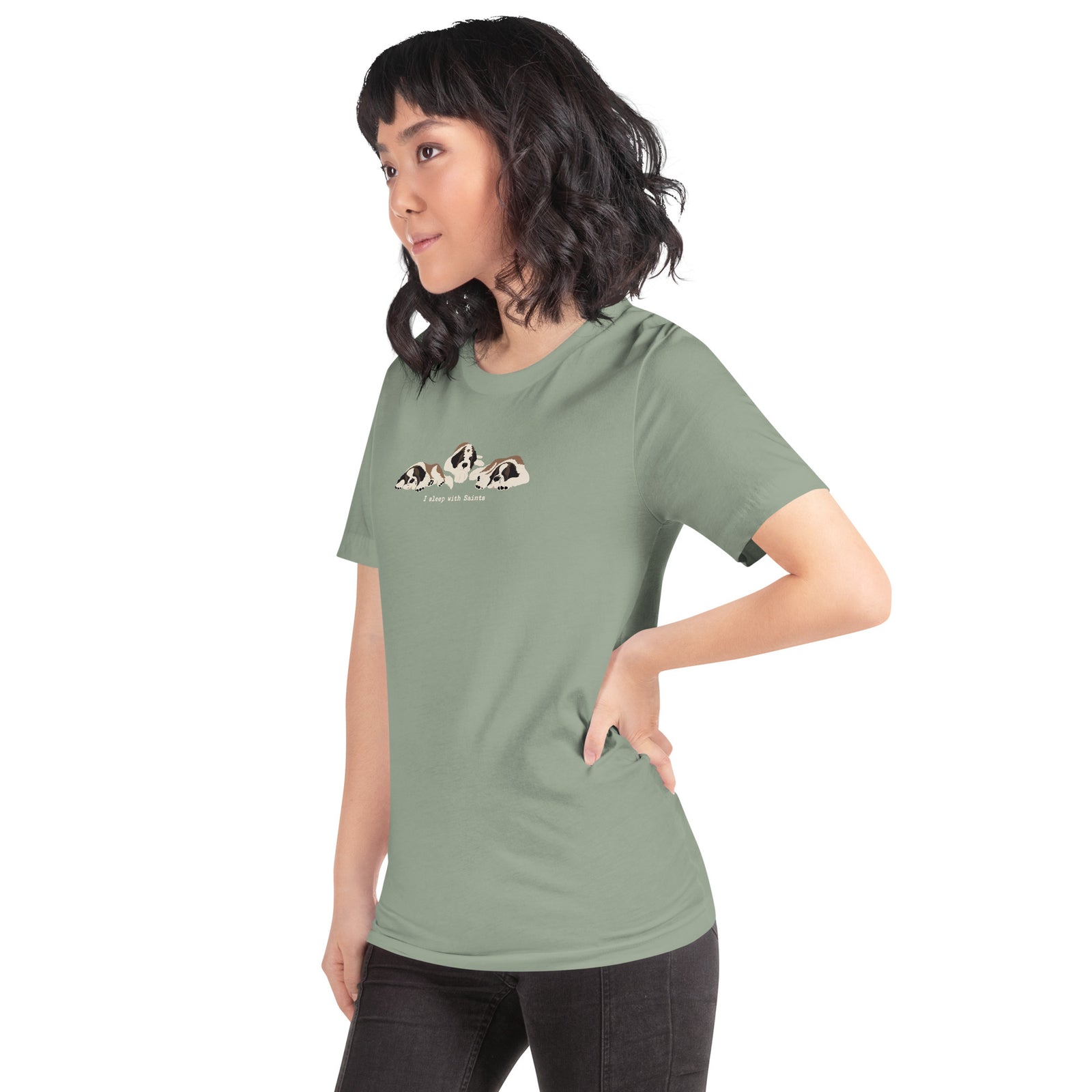 I Sleep with Saints Lightweight T-shirt