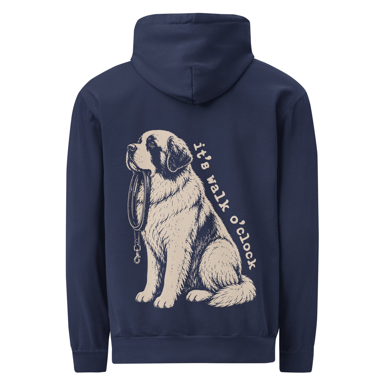 It's Walk O'Clock XL Back Hoodie