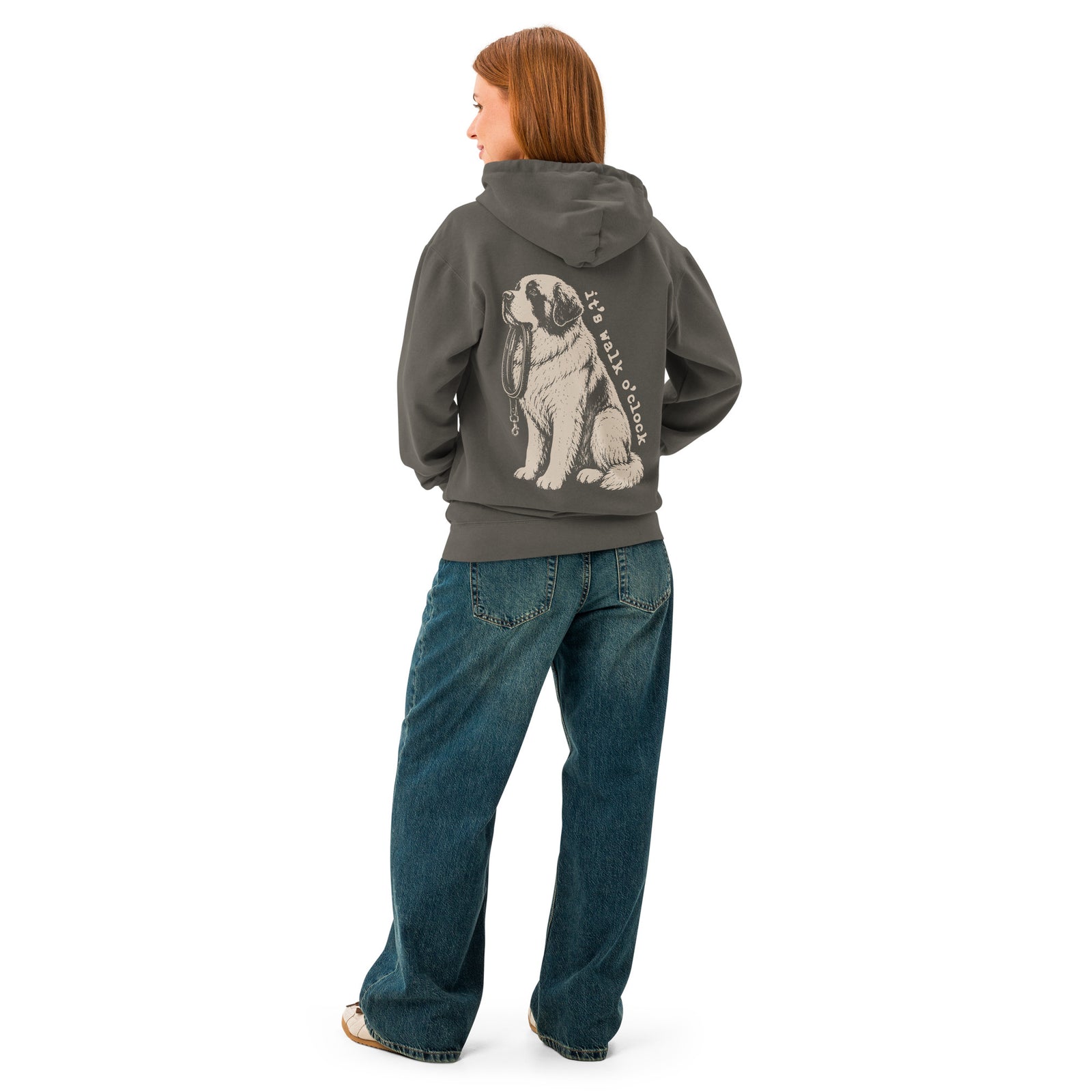 It's Walk O'Clock XL Back Hoodie