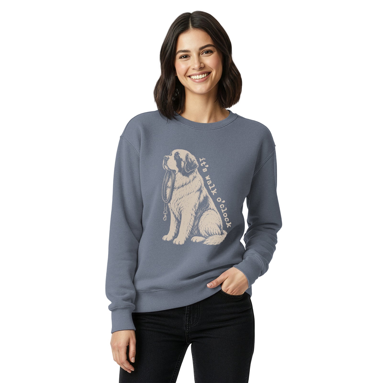 It's Walk O'Clock Comfort Colors® Sweatshirt