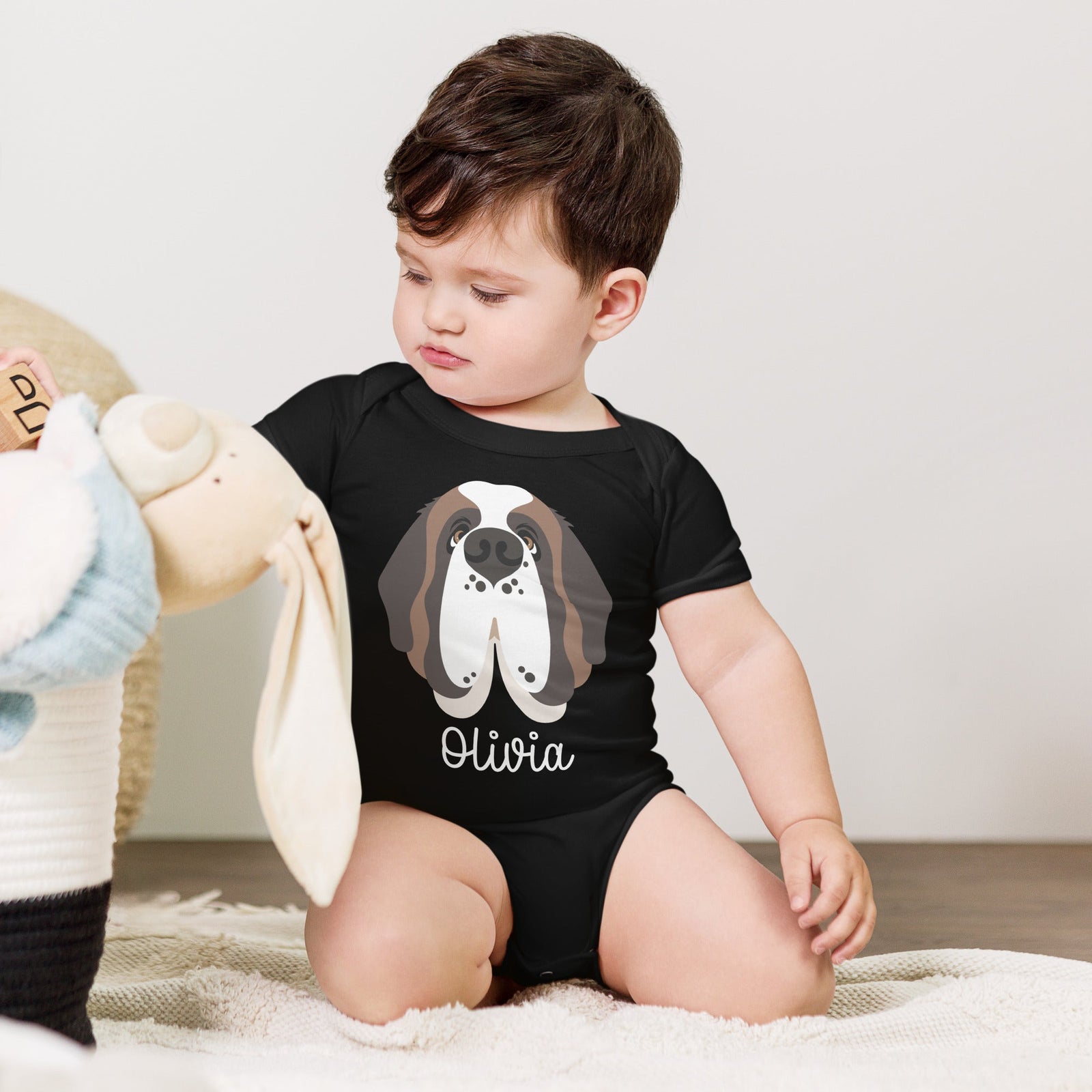 Personalized Baby One Piece - Lucy + Norman