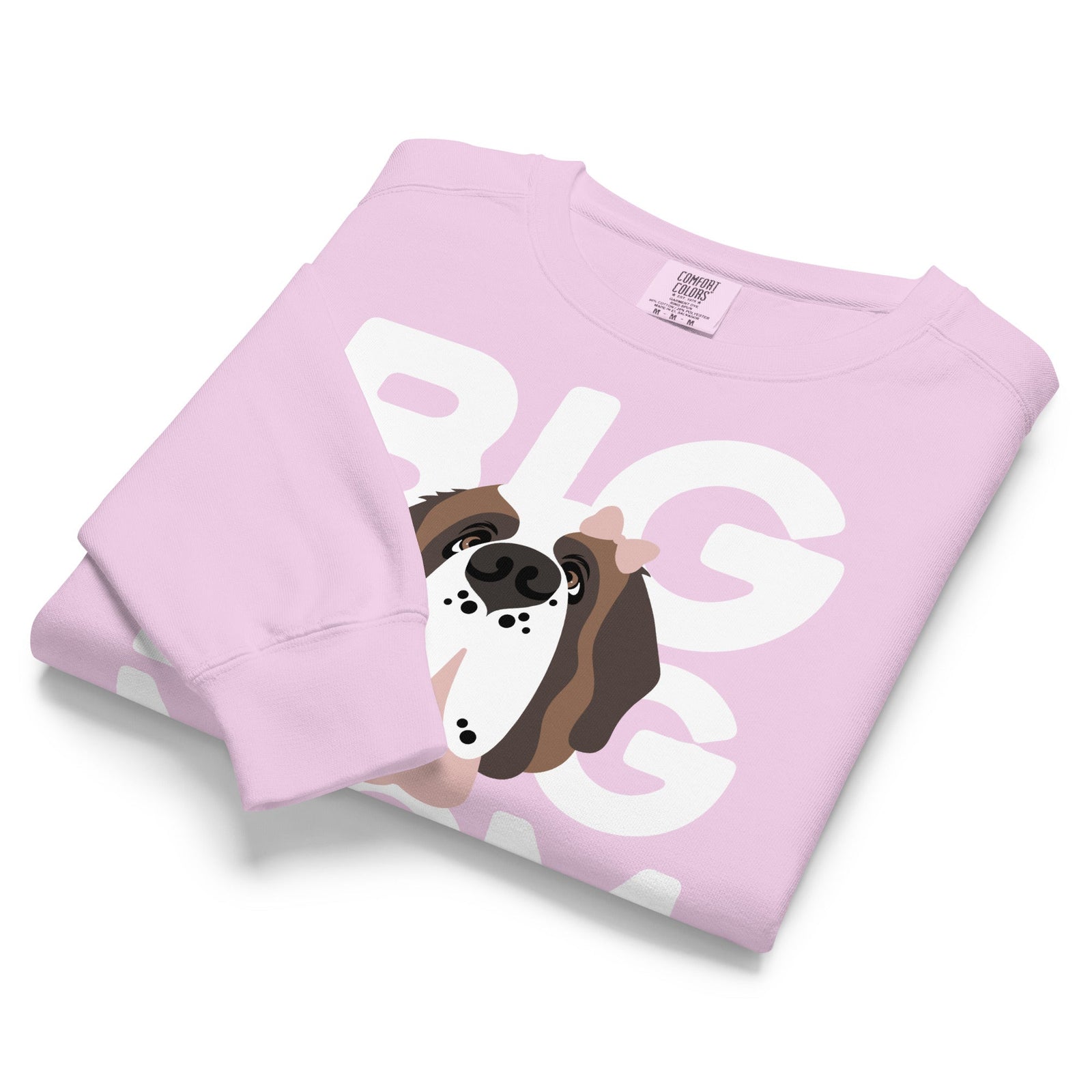 Personalized Female Big Dog Mom Sweatshirt - Lucy + Norman