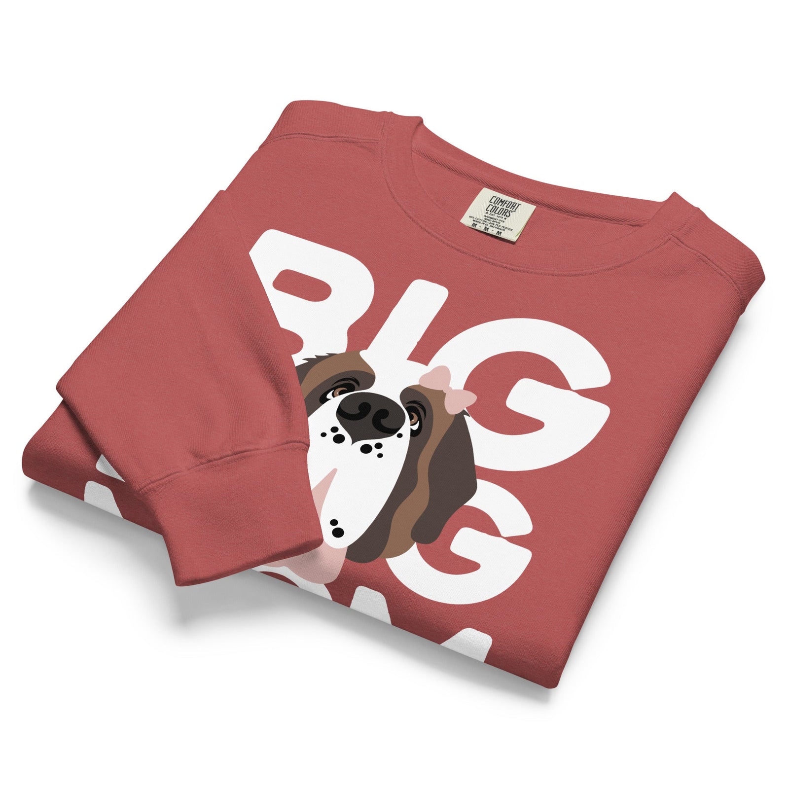 Personalized Female Big Dog Mom Sweatshirt - Lucy + Norman