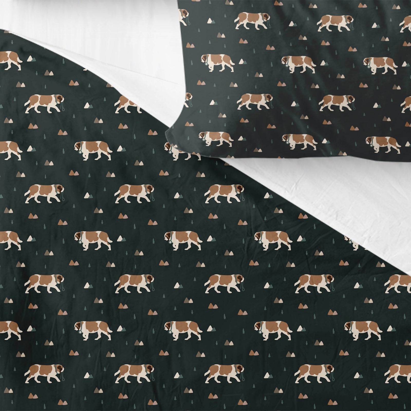 Rosy Fall Duvet Cover - Lucy + Norman