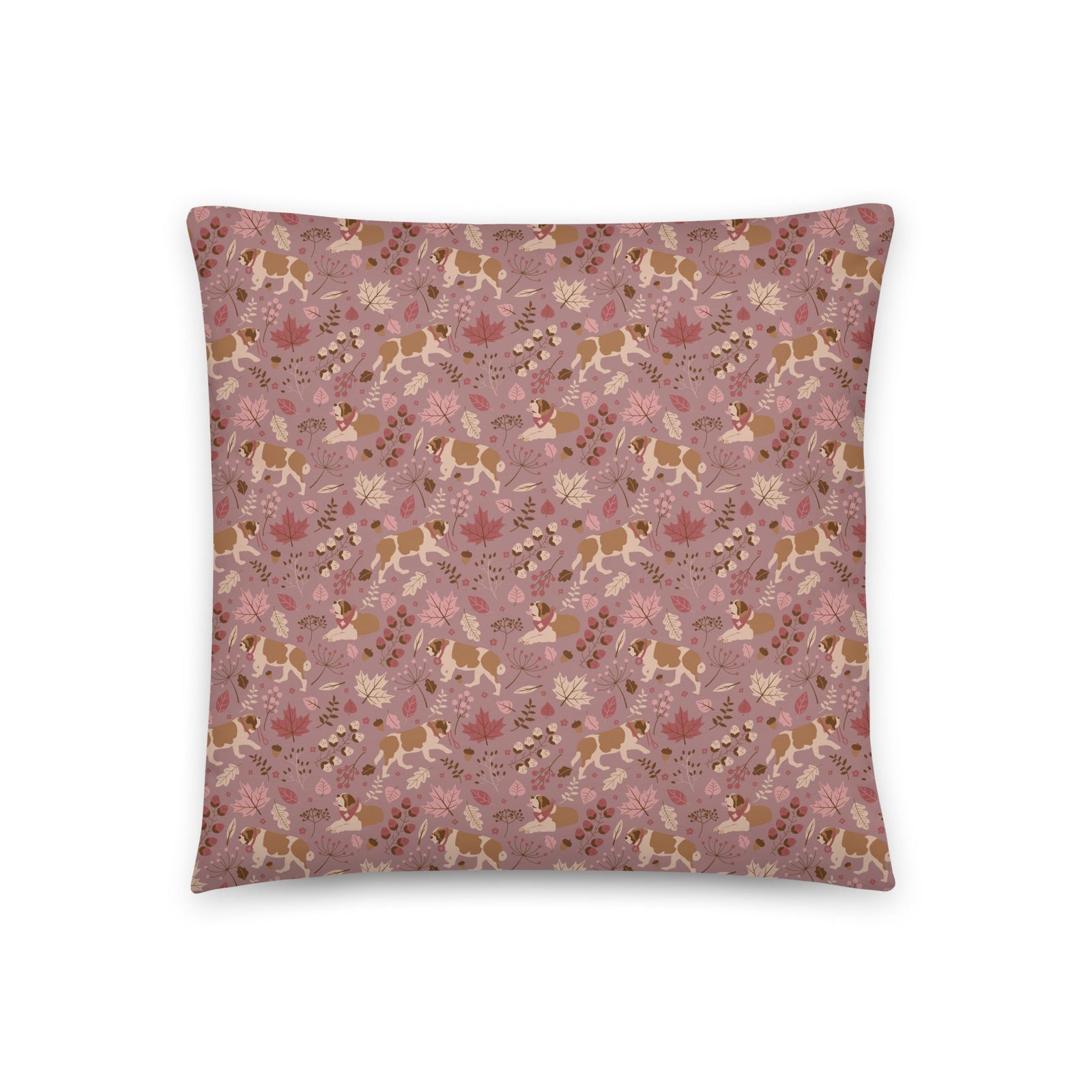 Rosy Fall Throw Pillow - Lucy + Norman