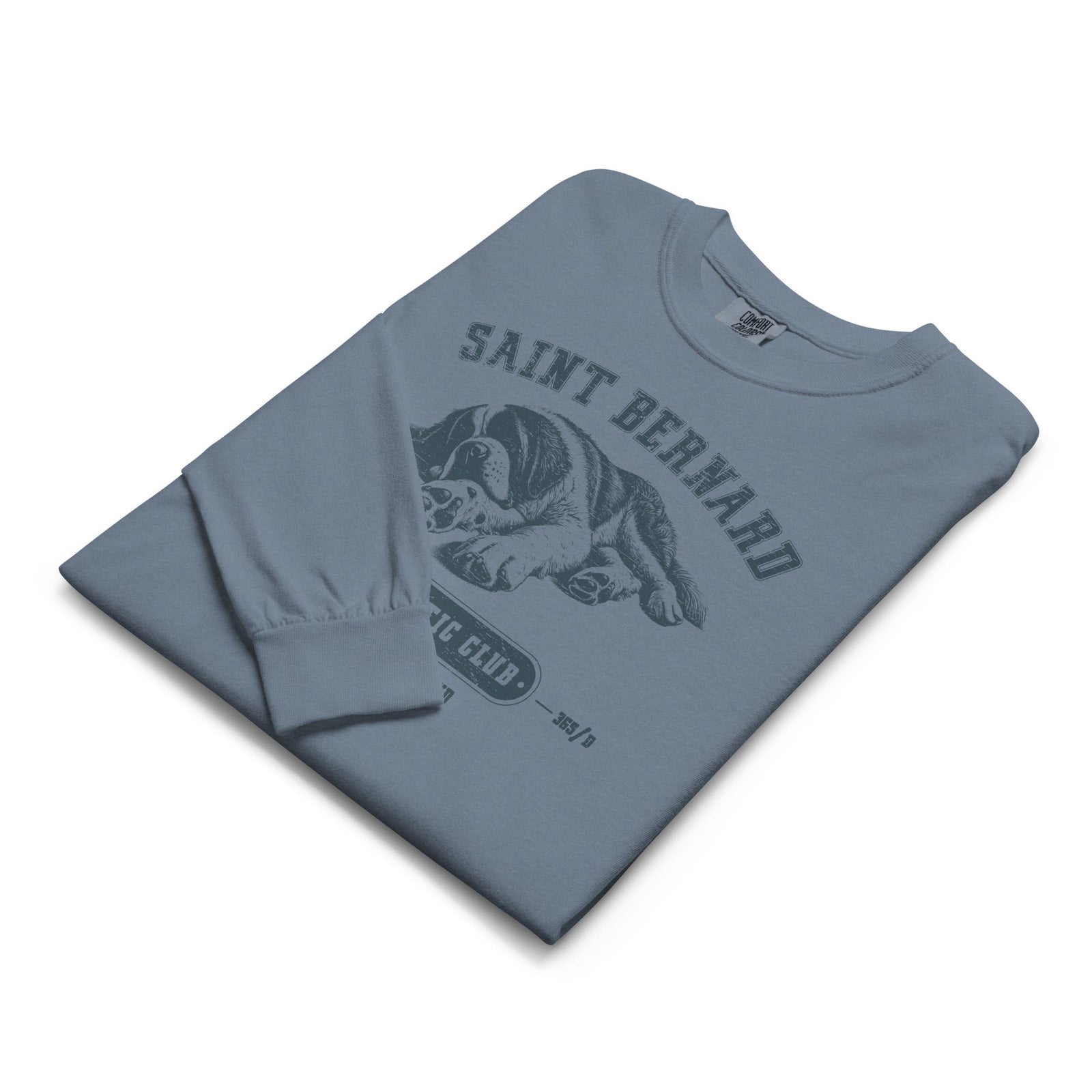 Saint Bernard Athletic Club Heavyweight Long Sleeve Shirt - Lucy + Norman