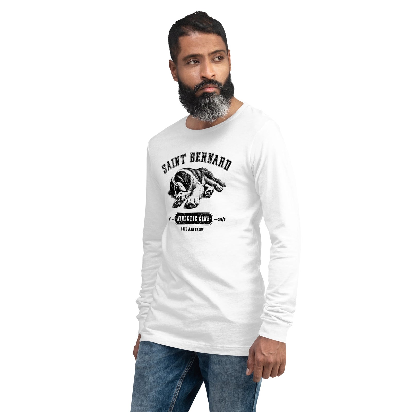 Saint Bernard Athletic Club Long Sleeve Tee - Lucy + Norman