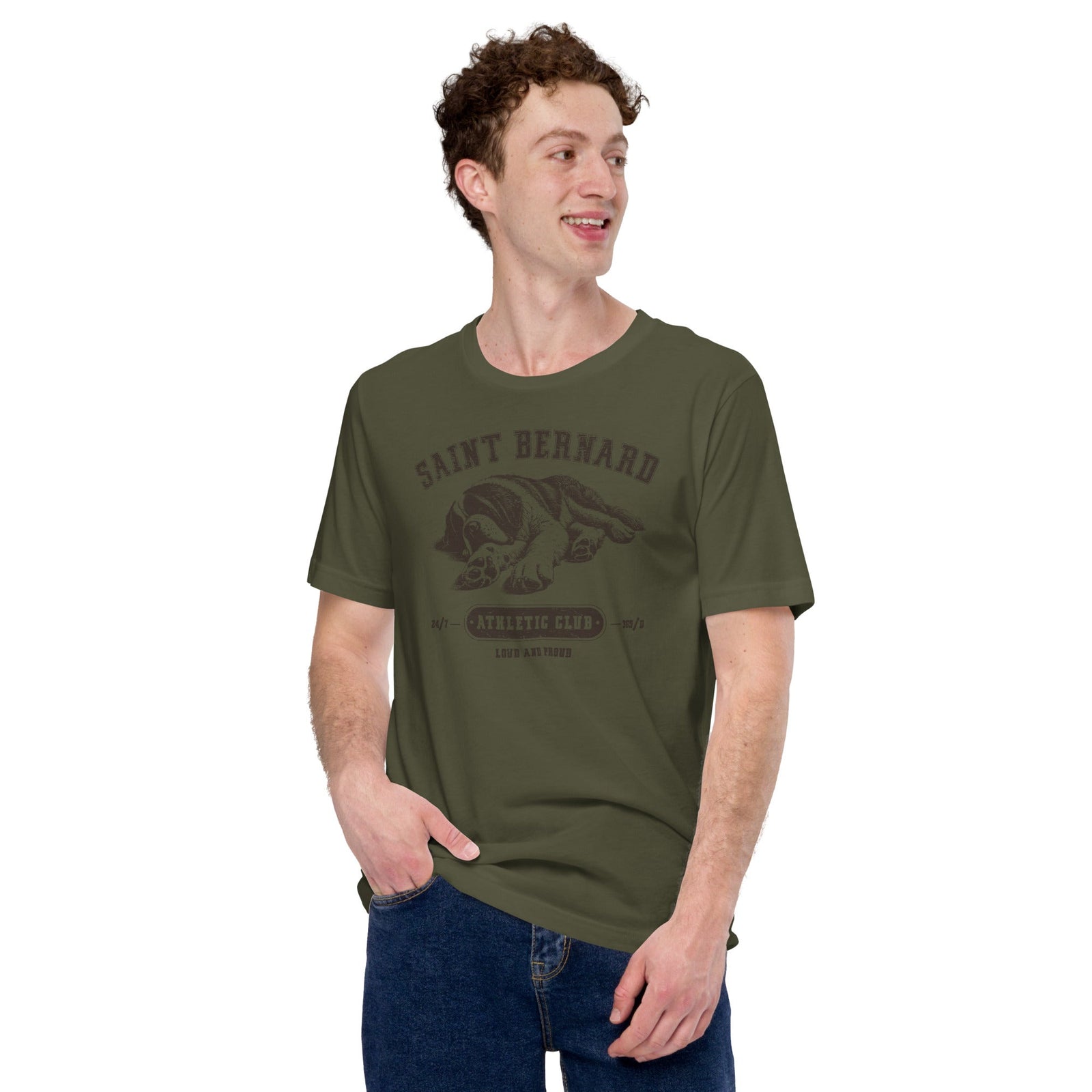 Saint Bernard Athletic Club T-Shirt - Lucy + Norman
