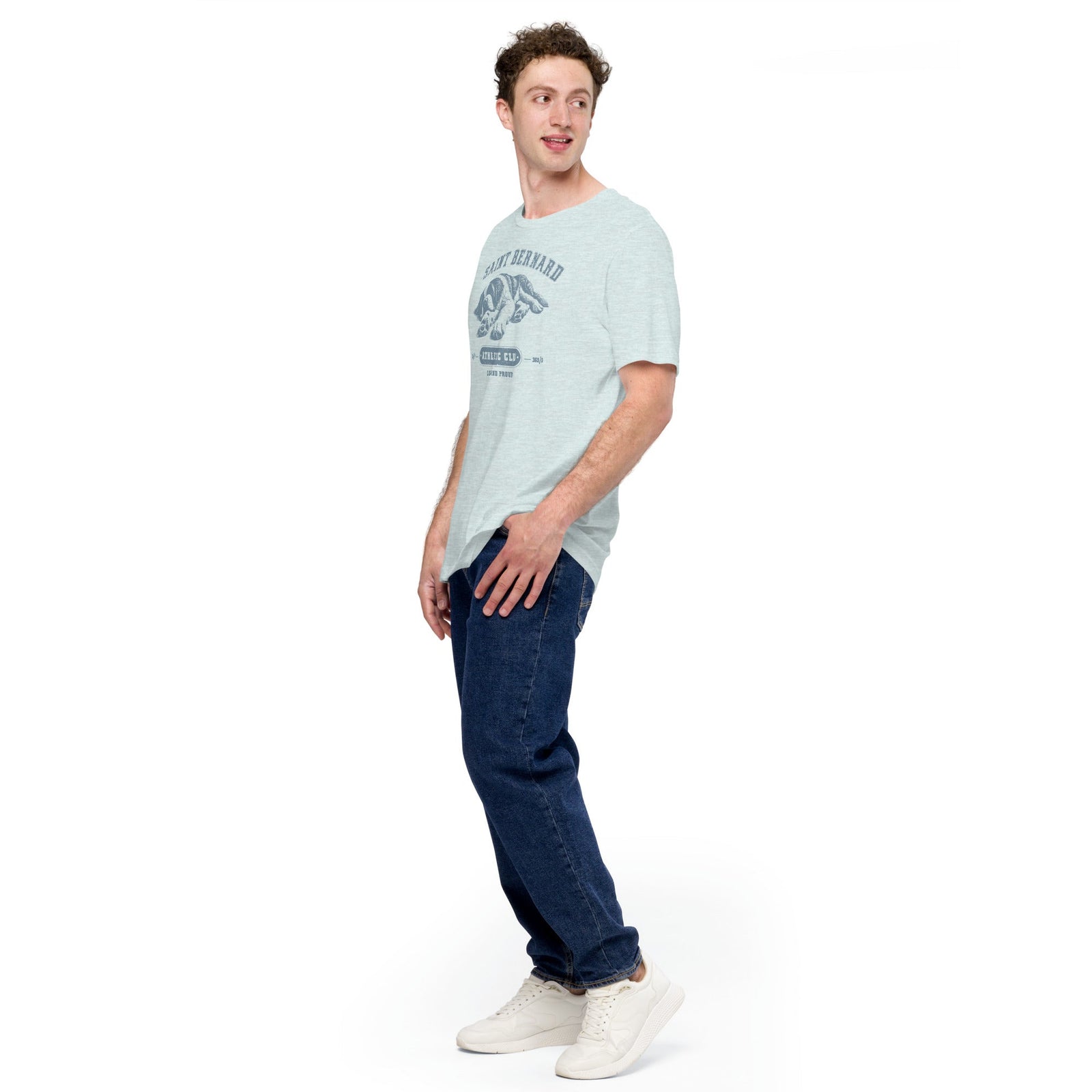 Saint Bernard Athletic Club T-Shirt - Light Colors - Lucy + Norman