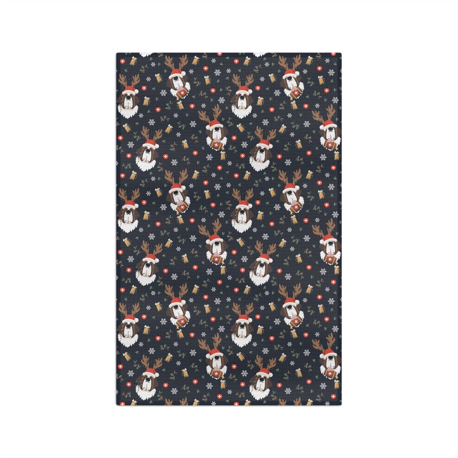 Reindeer Beer Microfiber Tea Towel