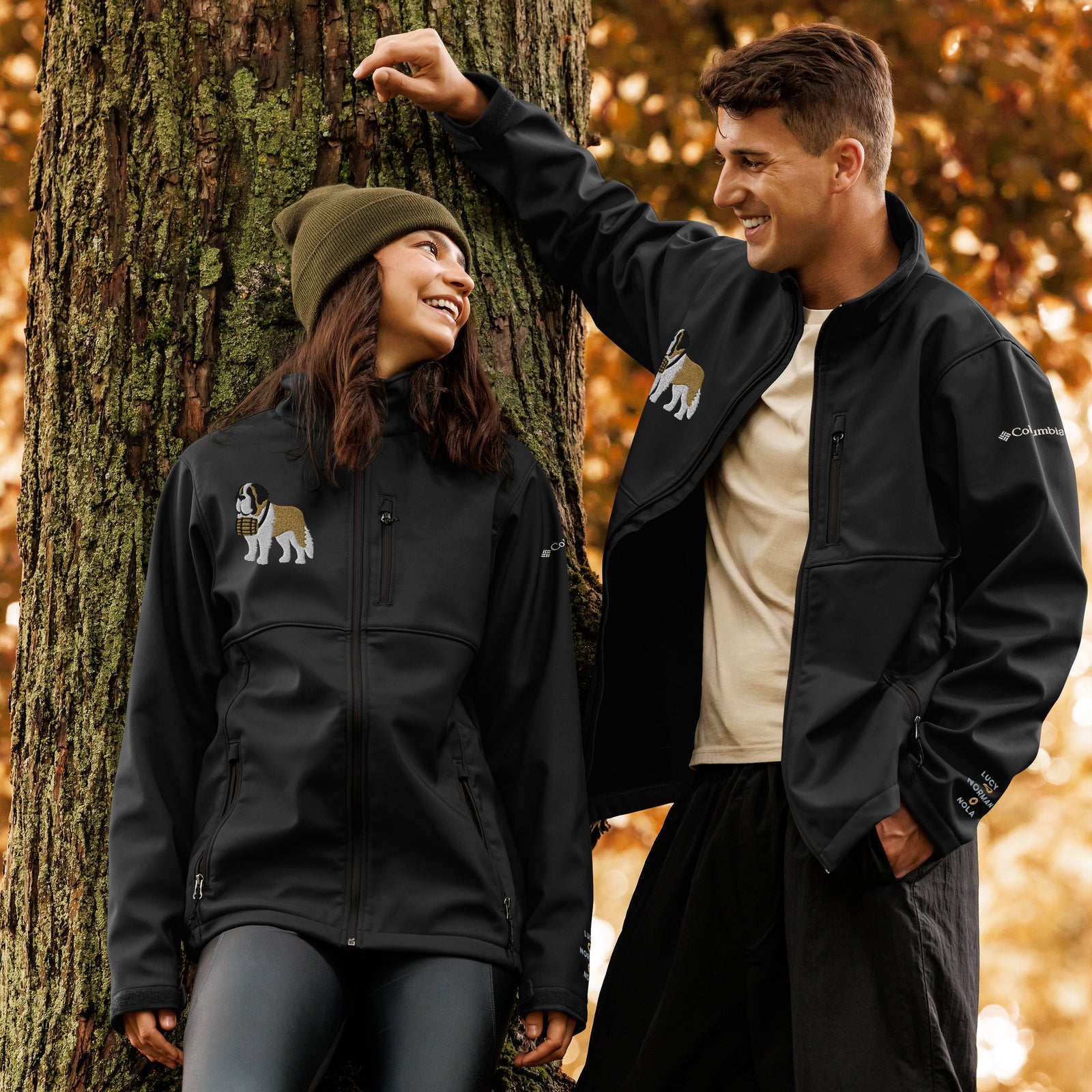 Saint Bernard Columbia® Soft Shell Jacket – Personalized