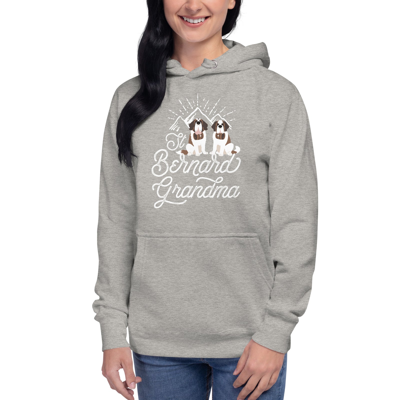 St Bernard Grandma Hoodie
