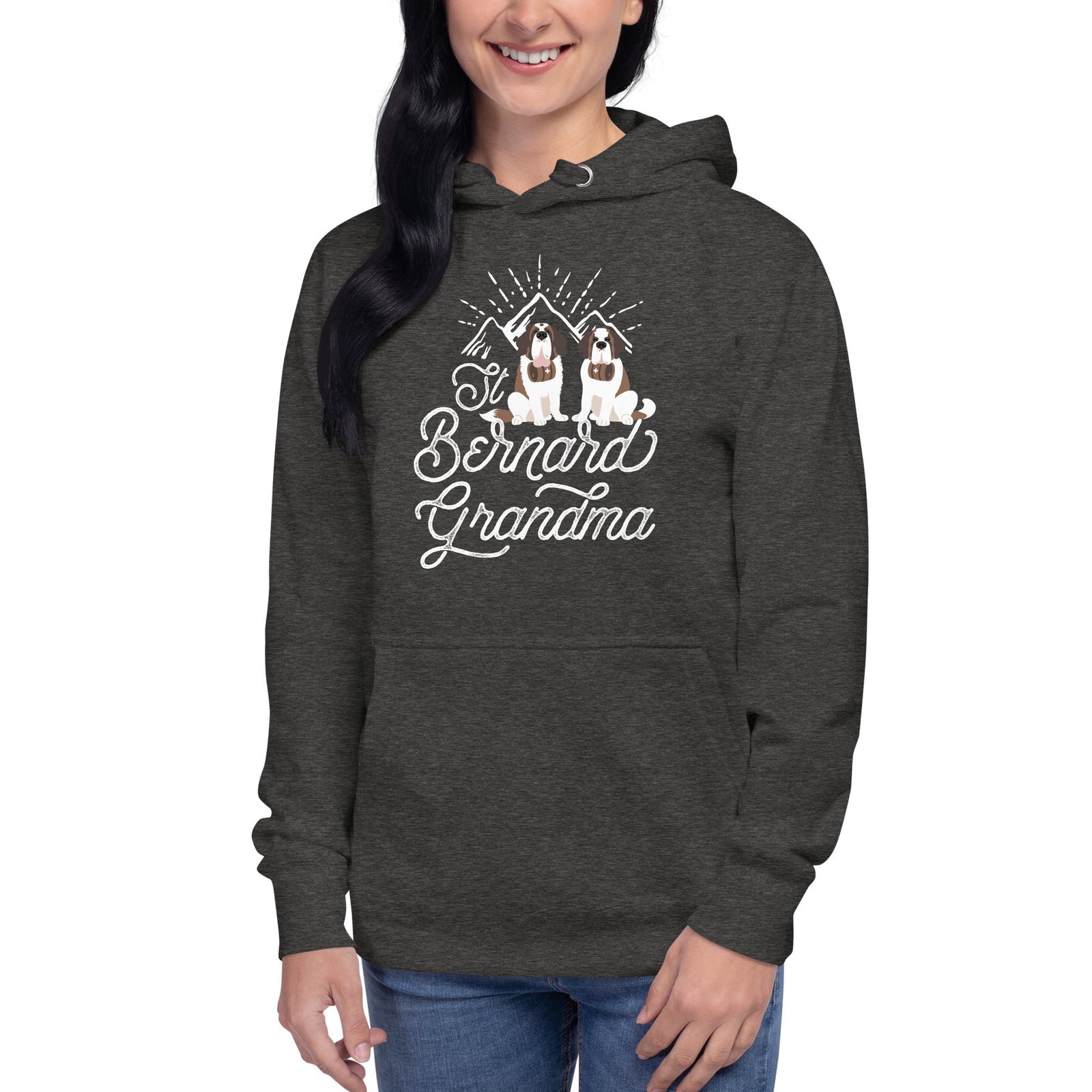 St Bernard Grandma Hoodie