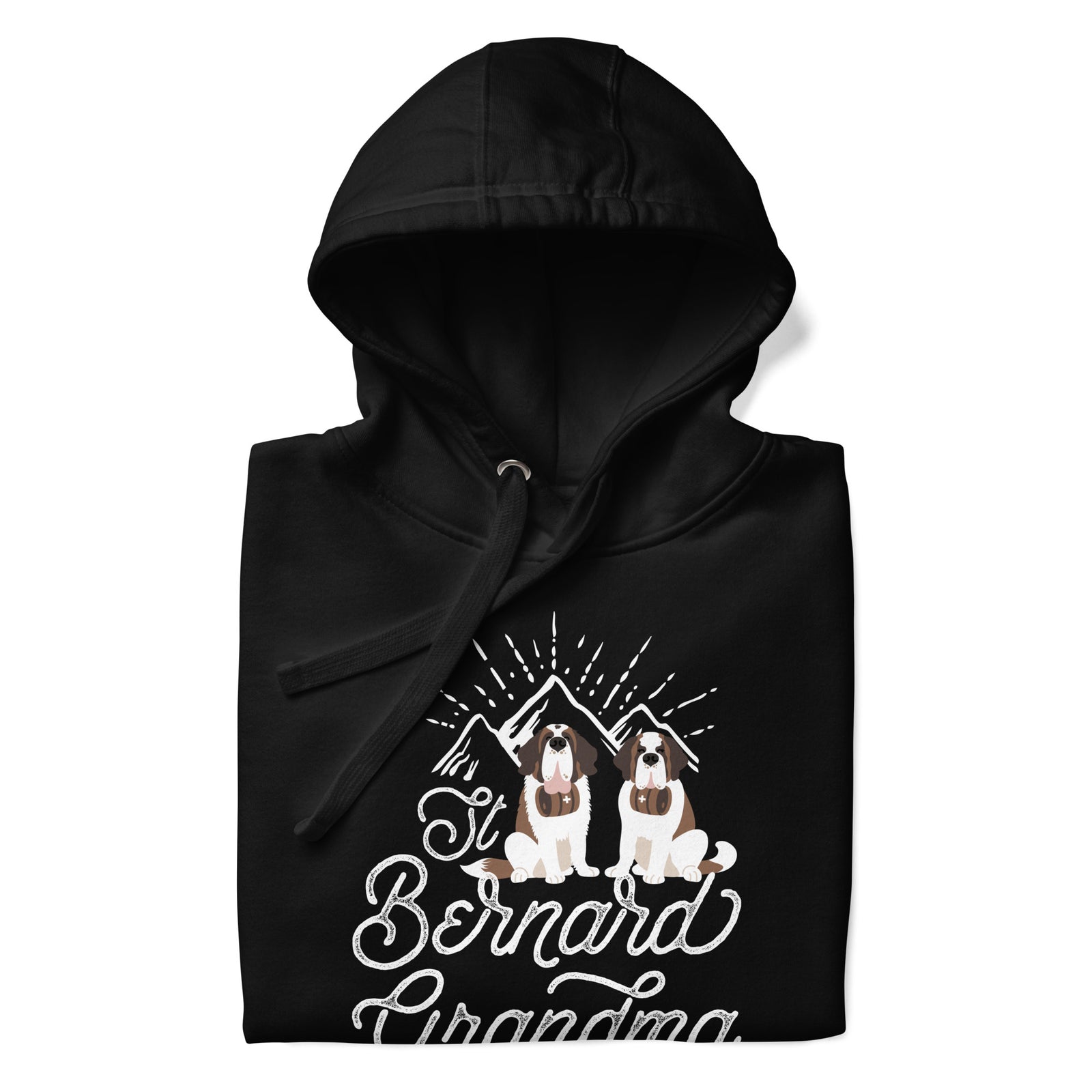 St Bernard Grandma Hoodie