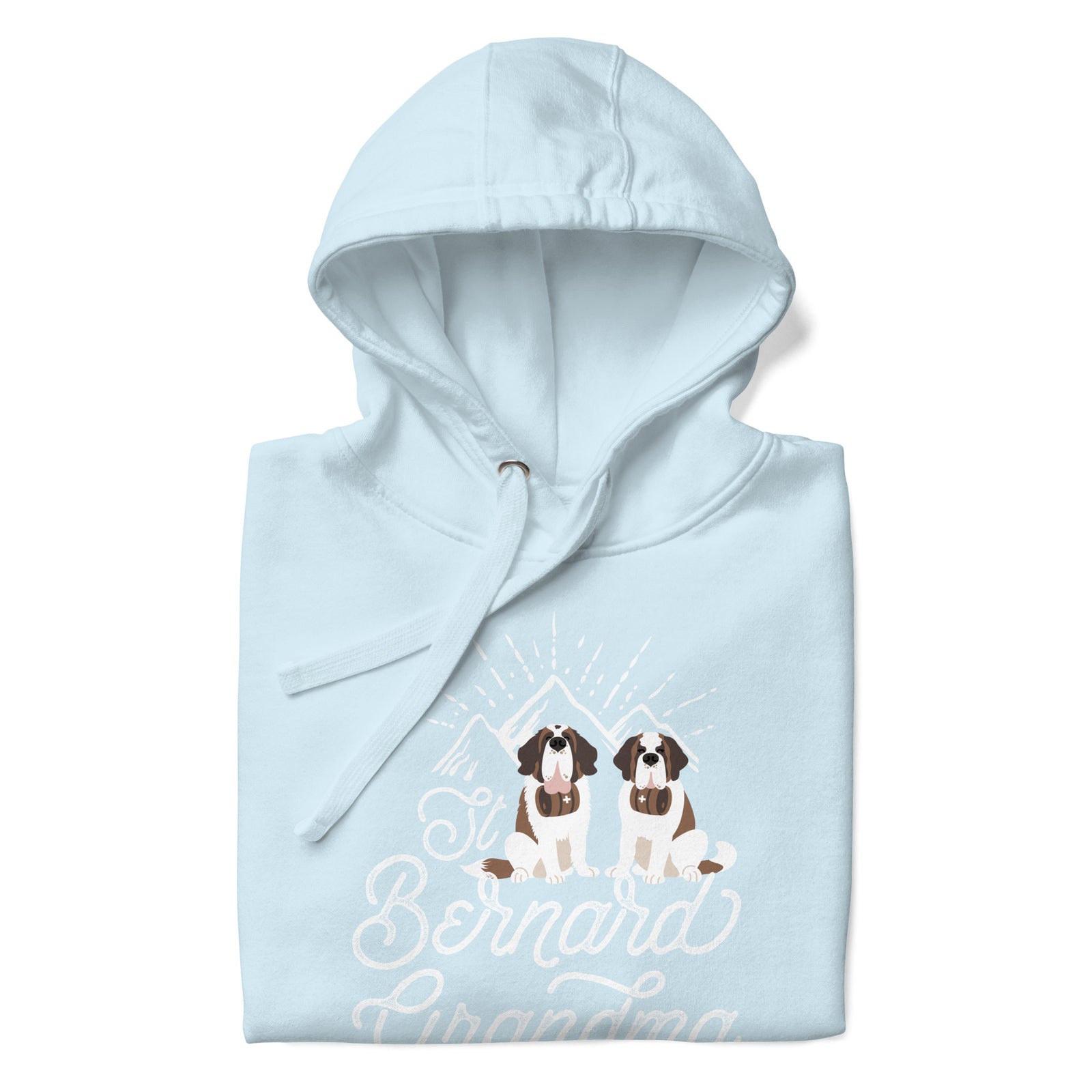 St Bernard Grandma Hoodie