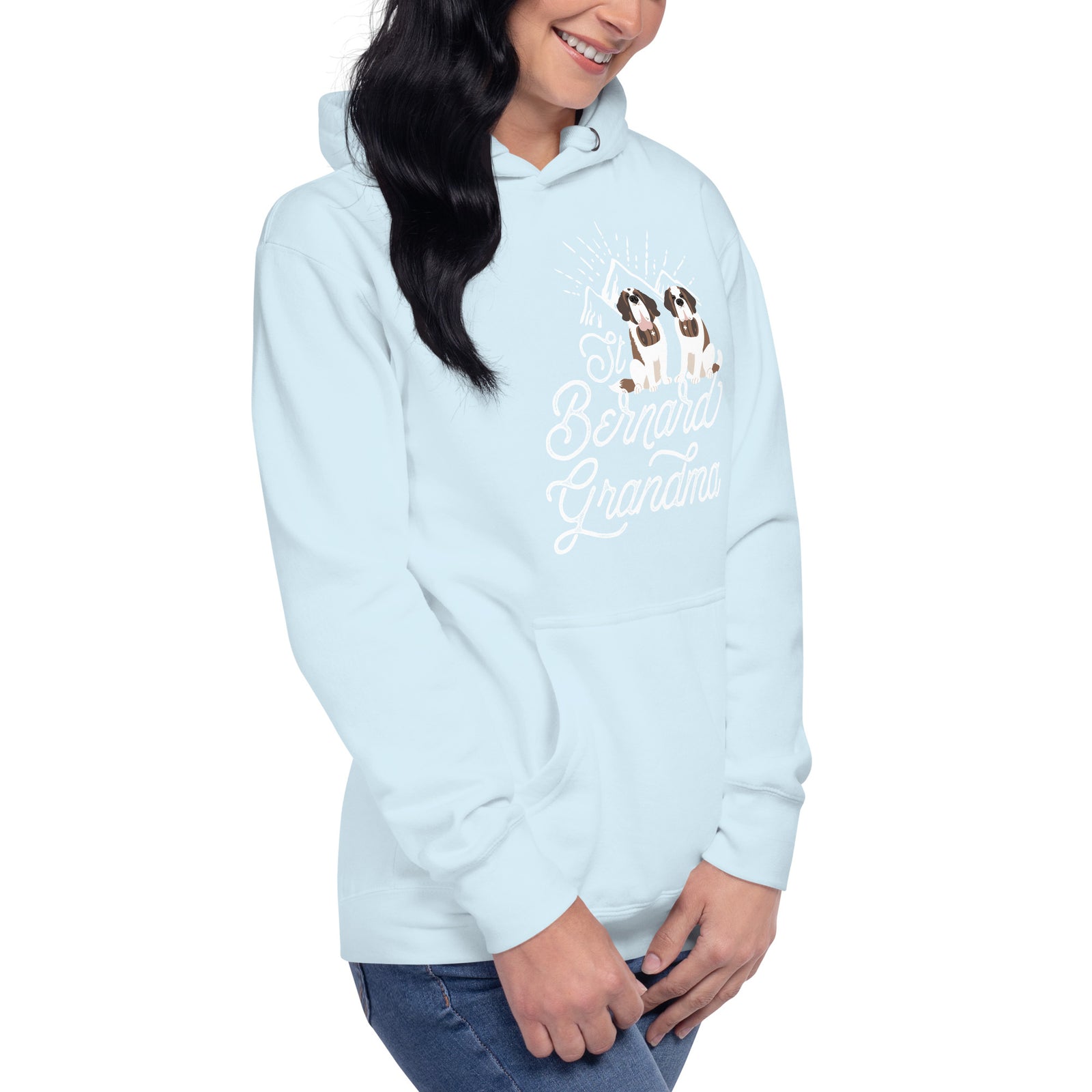 St Bernard Grandma Hoodie