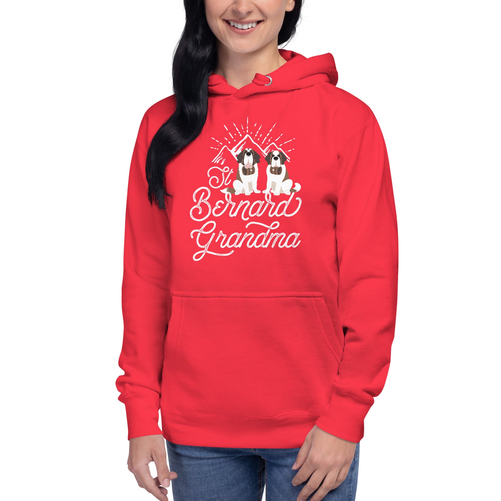 St Bernard Grandma Hoodie