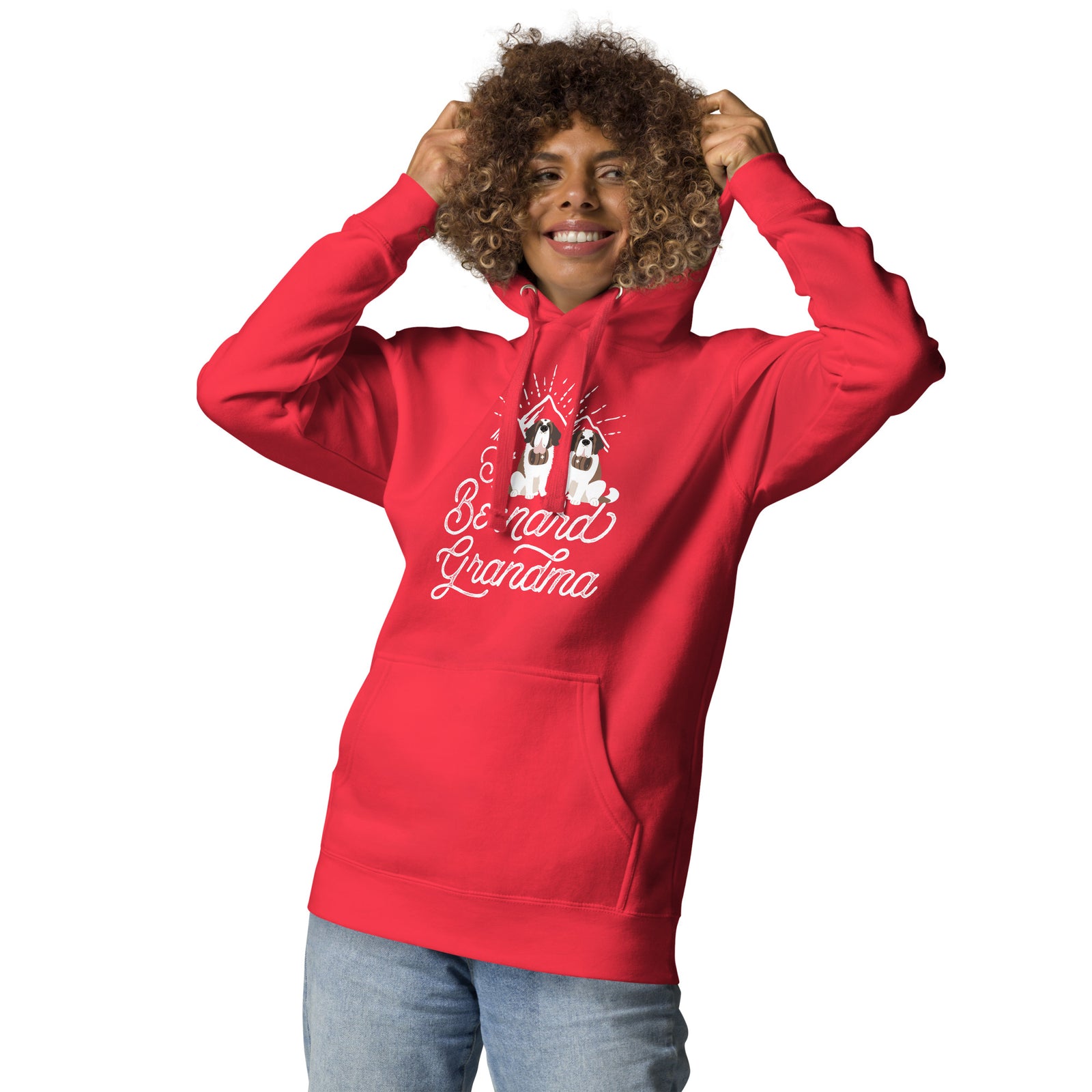 St Bernard Grandma Hoodie