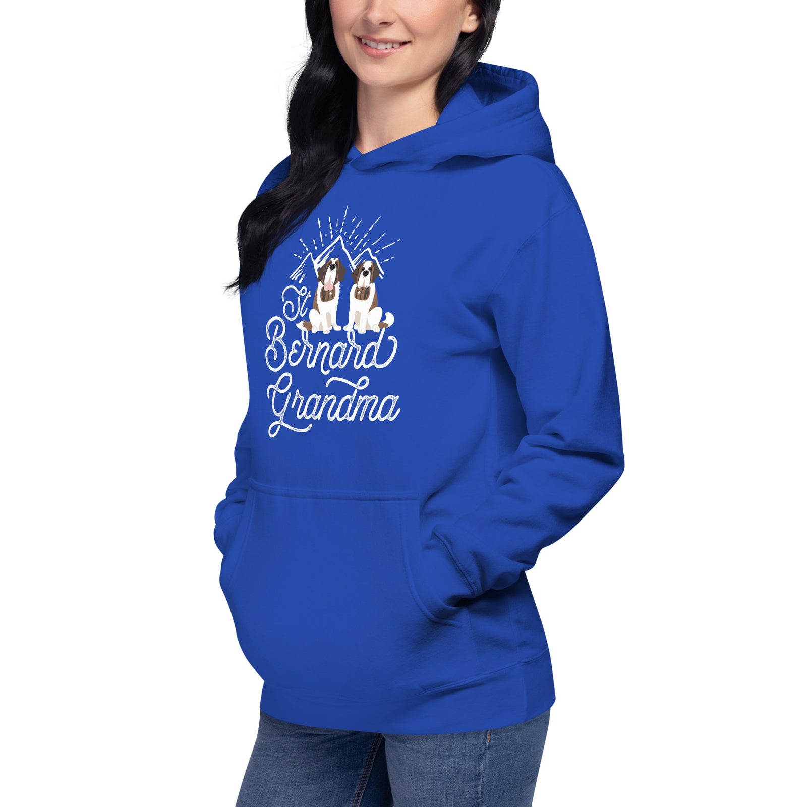 St Bernard Grandma Hoodie