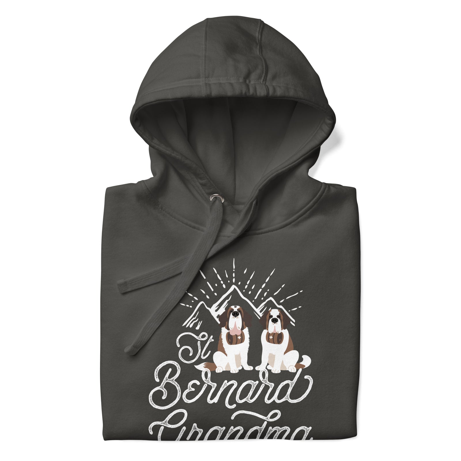St Bernard Grandma Hoodie
