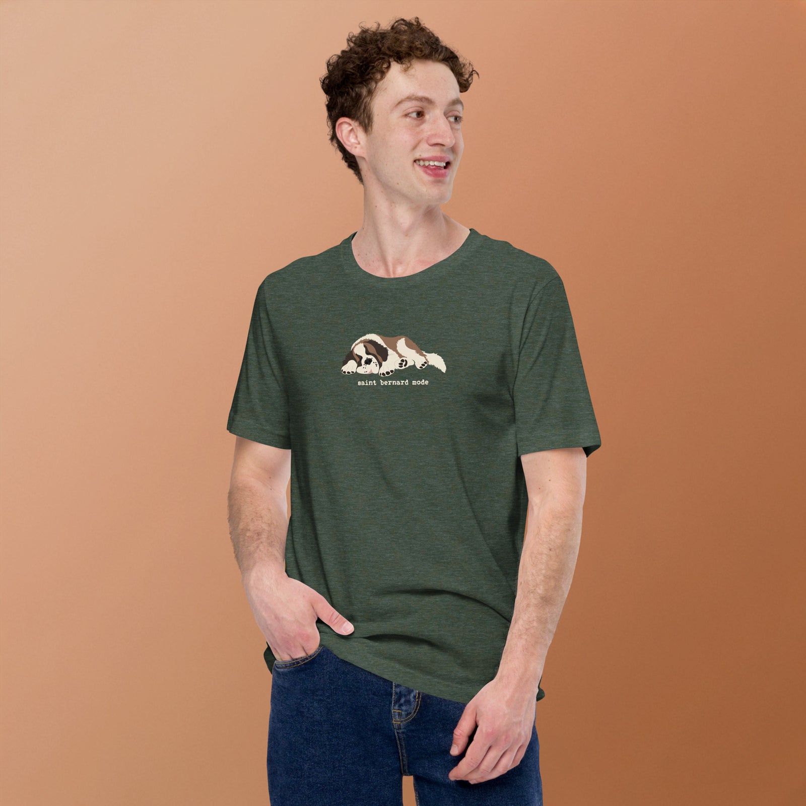 Saint Bernard Mode Lightweight T-shirt