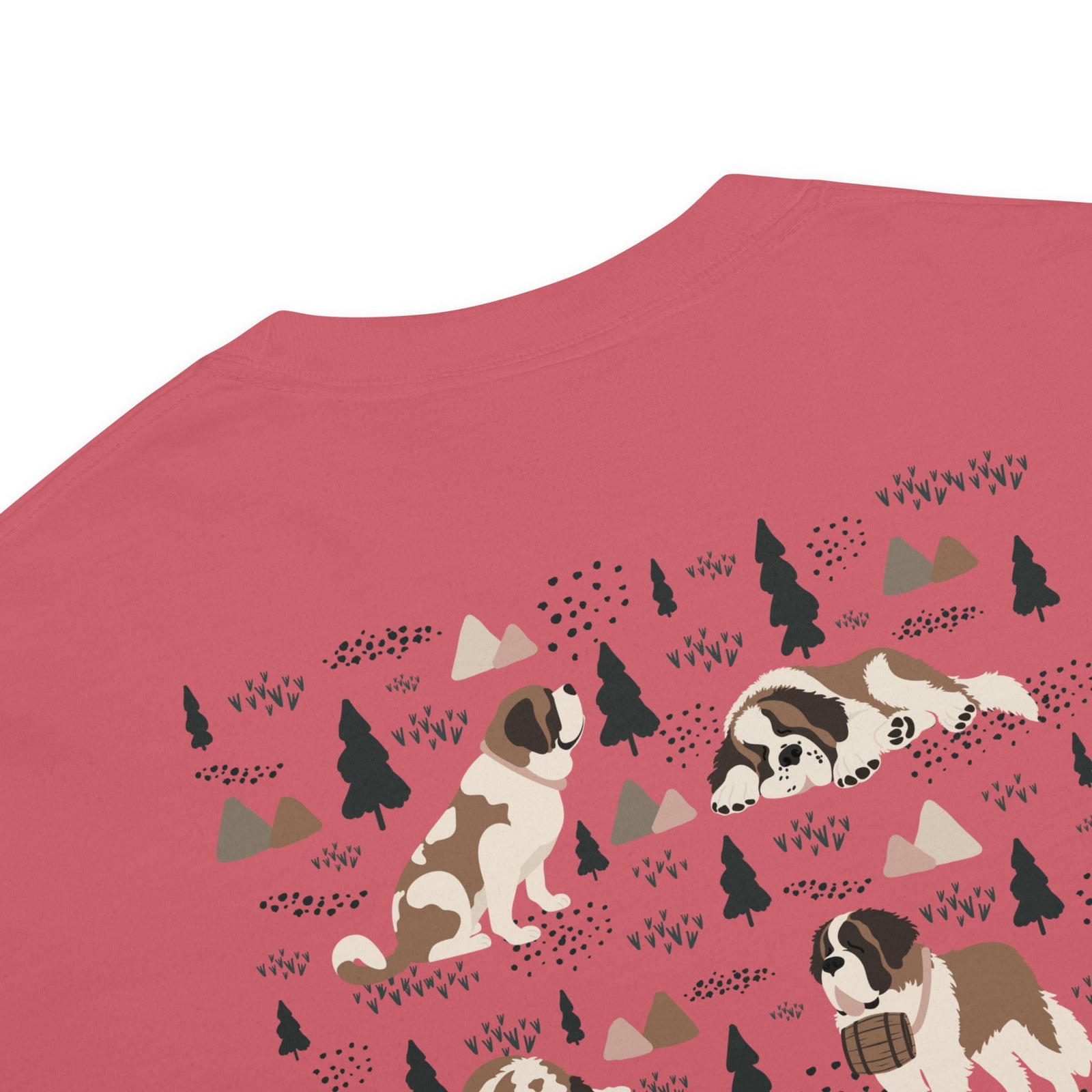 Saint Bernard Social Club Back T-Shirt - Lucy + Norman