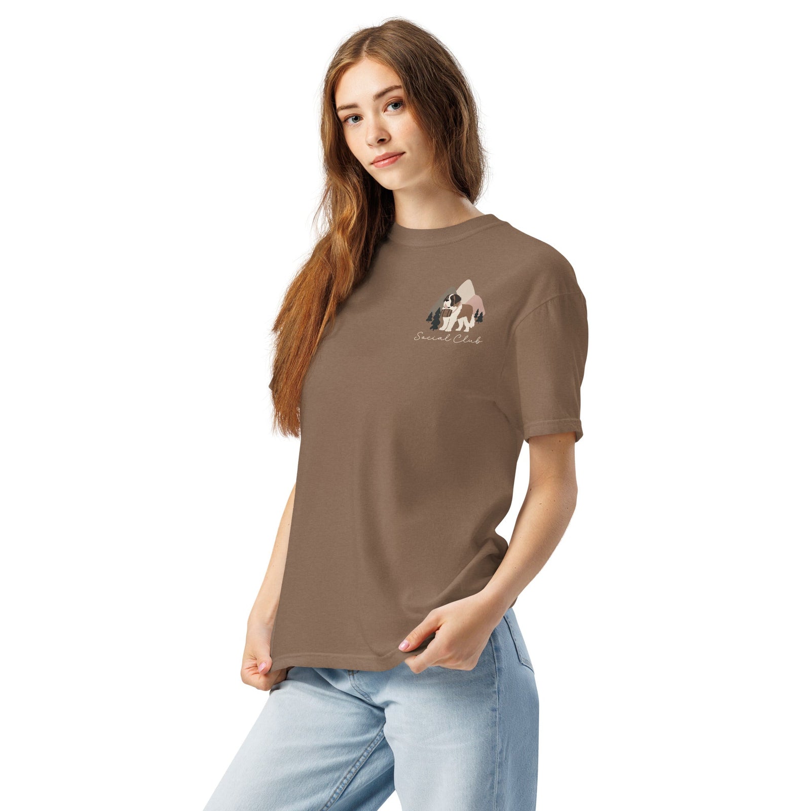 Saint Bernard Social Club Back T-Shirt - Lucy + Norman