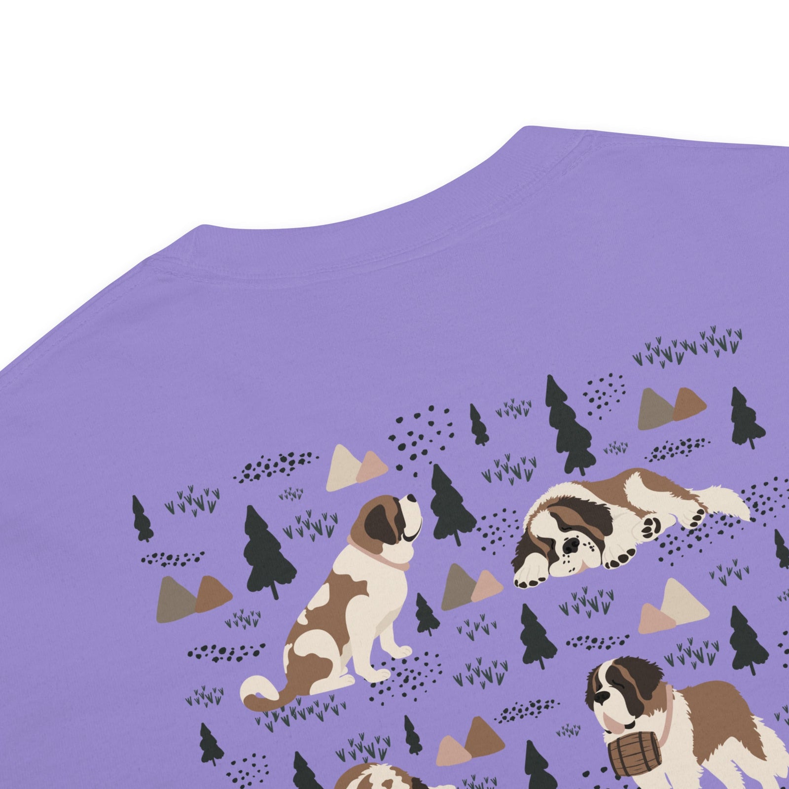 Saint Bernard Social Club Back T-Shirt - Lucy + Norman
