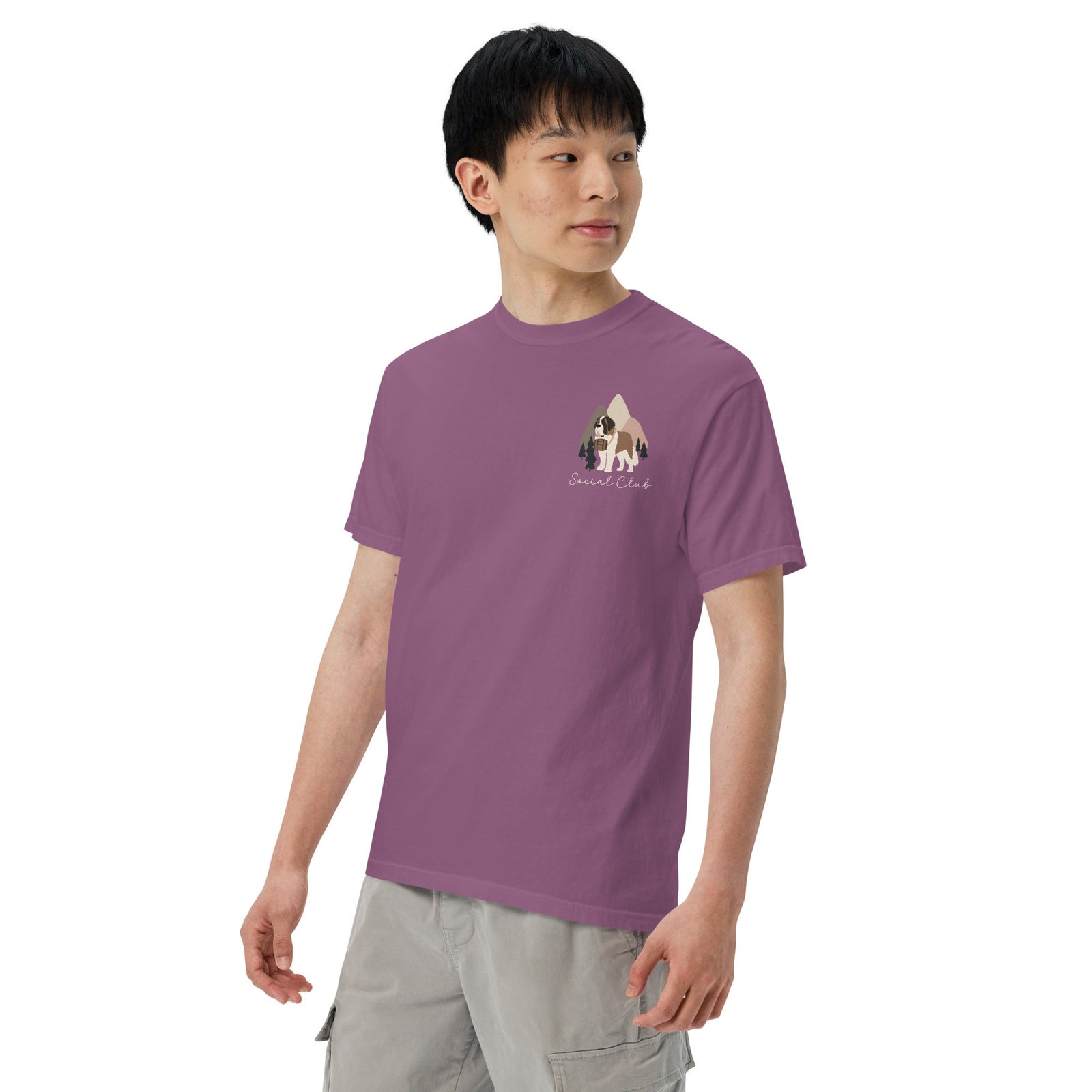 Saint Bernard Social Club Back T-Shirt - Lucy + Norman