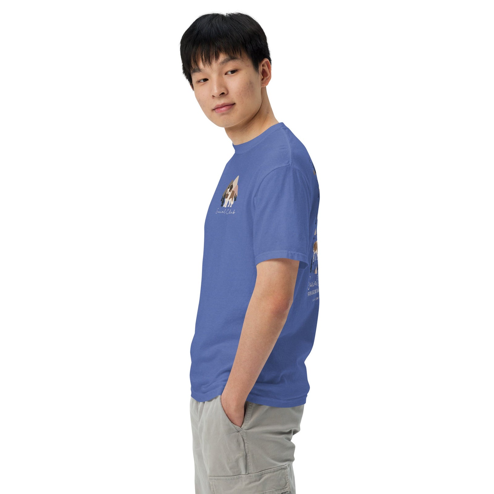 Saint Bernard Social Club Back T-Shirt - Lucy + Norman