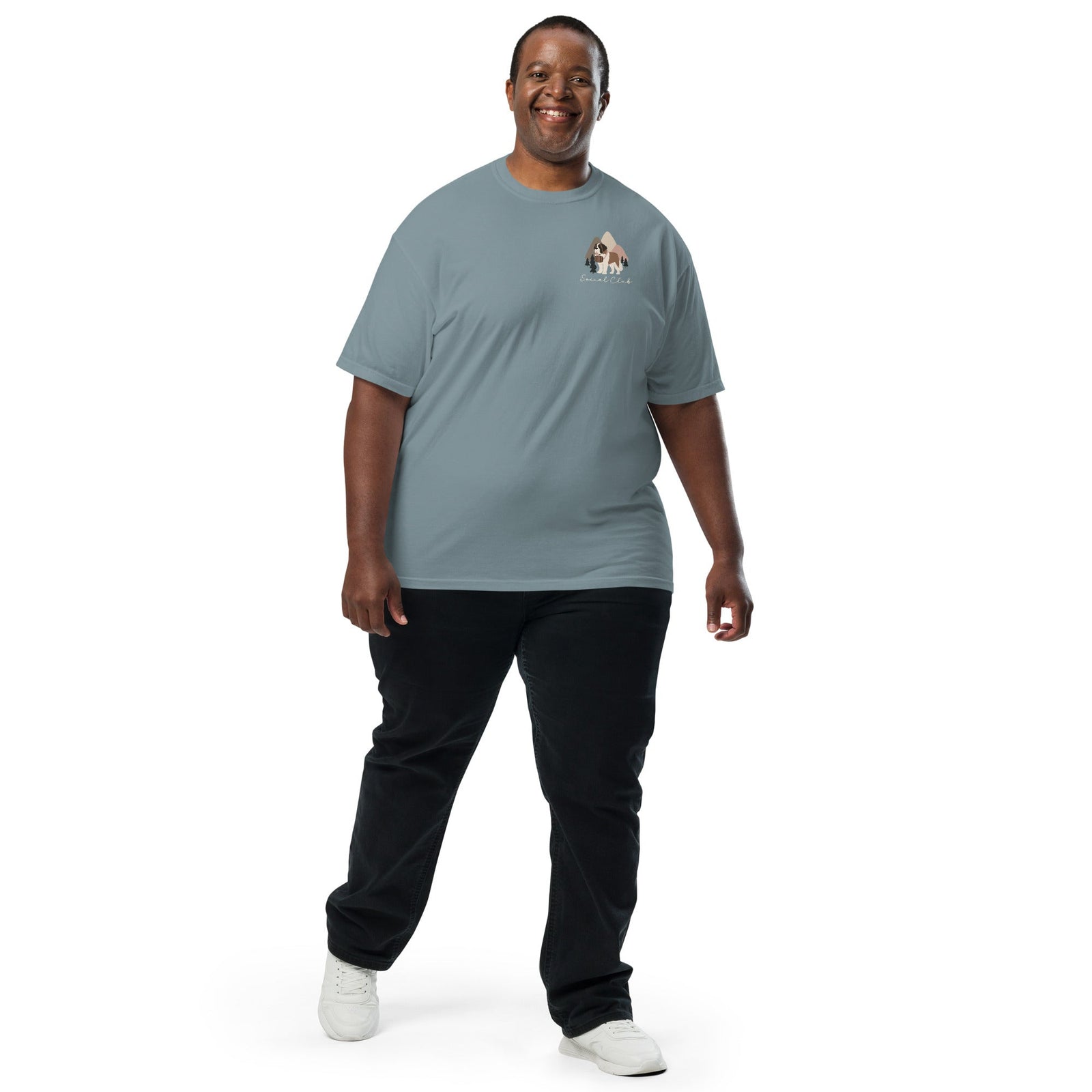 Saint Bernard Social Club Back T-Shirt - Lucy + Norman