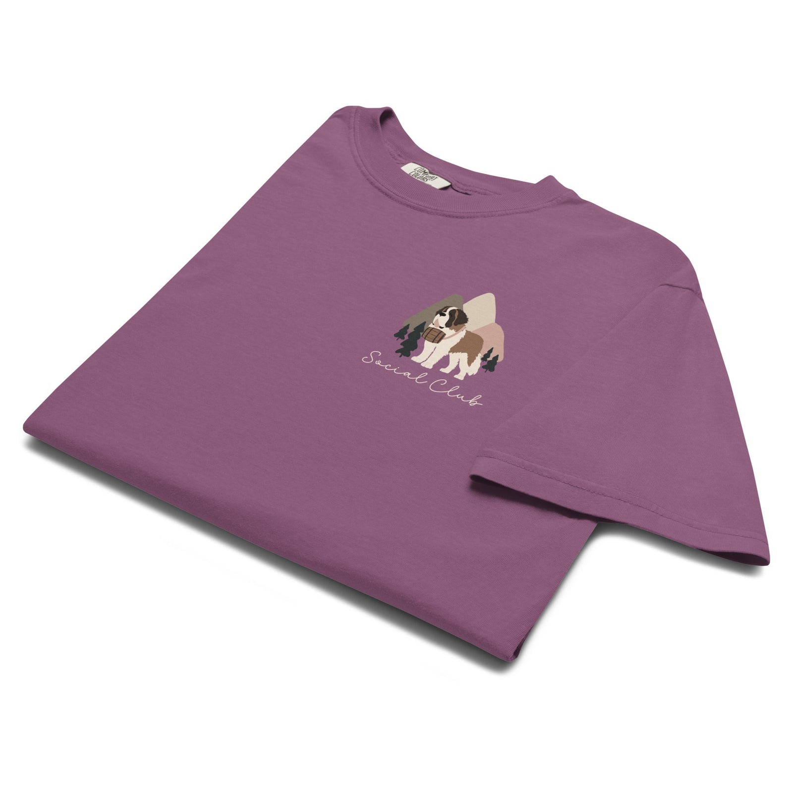 Saint Bernard Social Club Back T-Shirt - Lucy + Norman