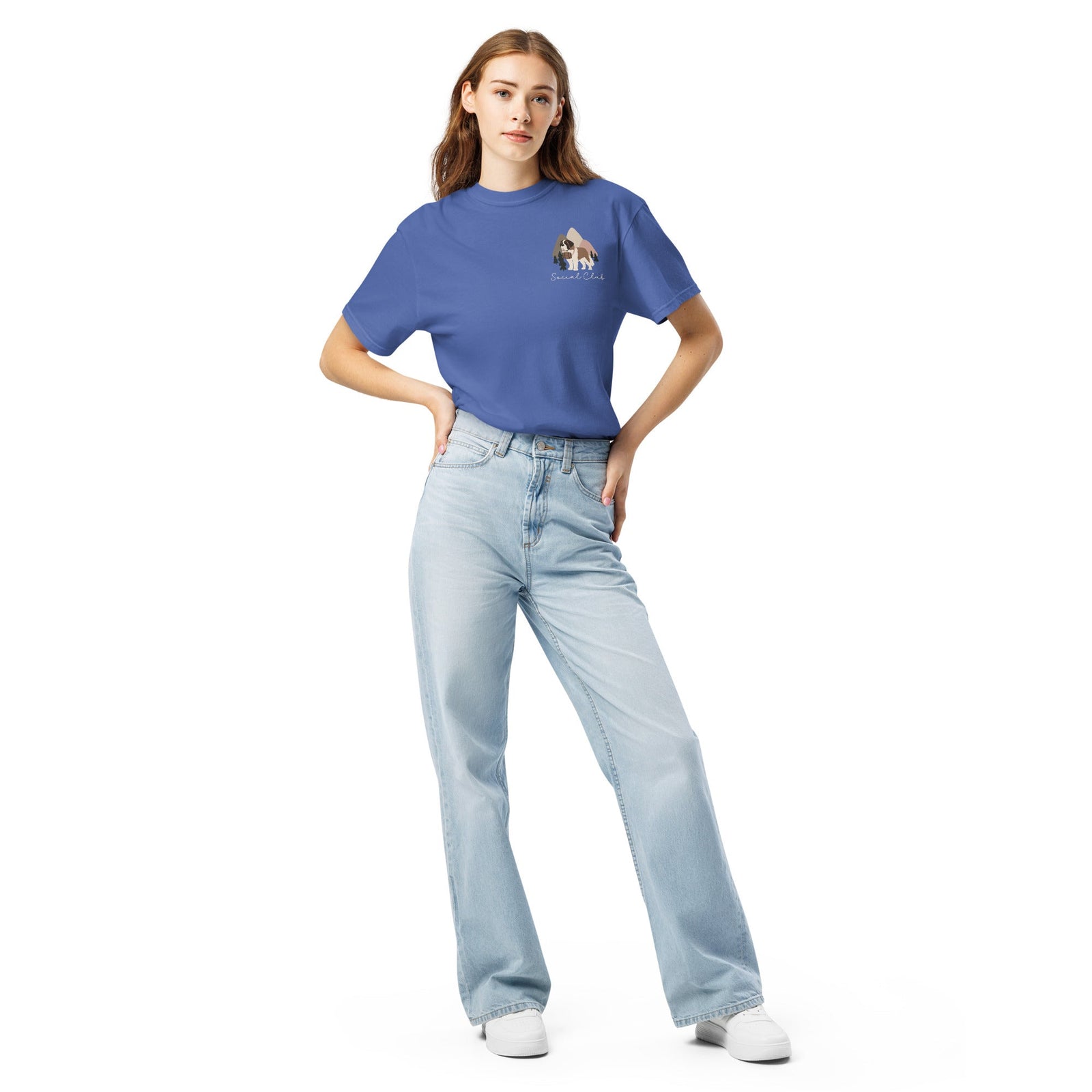 Saint Bernard Social Club Back T-Shirt - Lucy + Norman