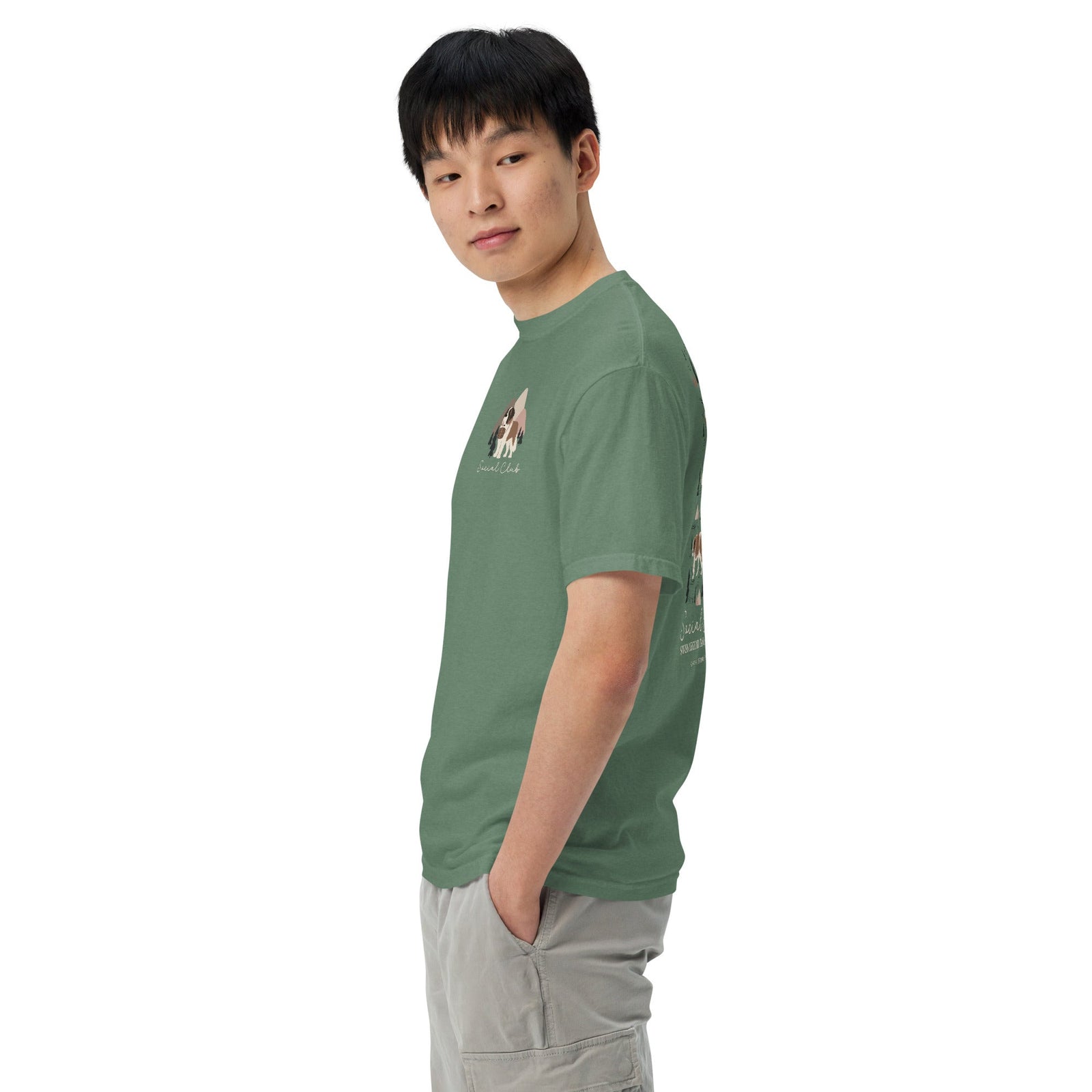 Saint Bernard Social Club Back T-Shirt - Lucy + Norman