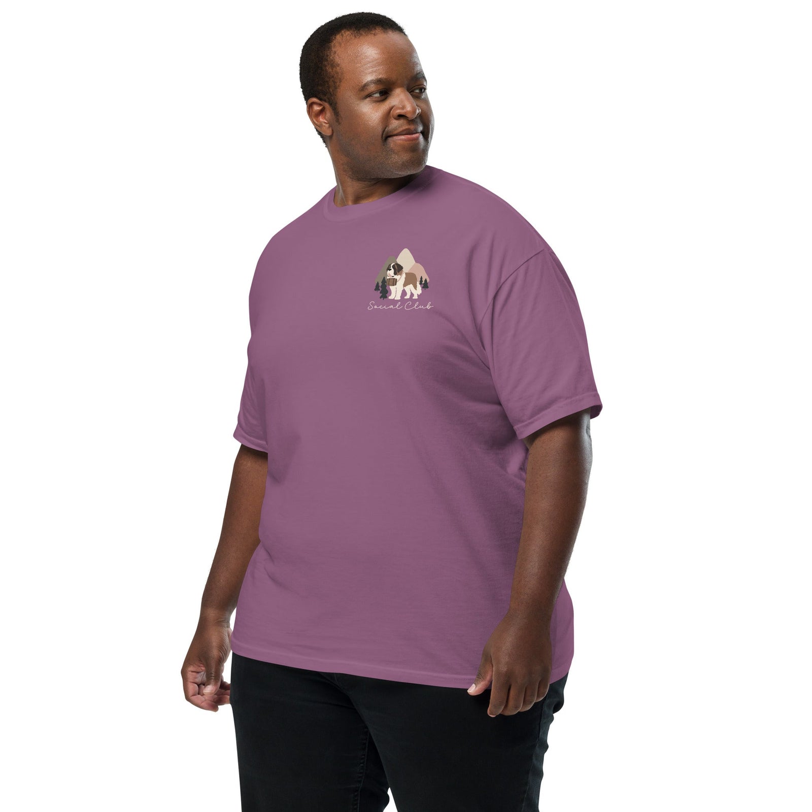 Saint Bernard Social Club Back T-Shirt - Lucy + Norman