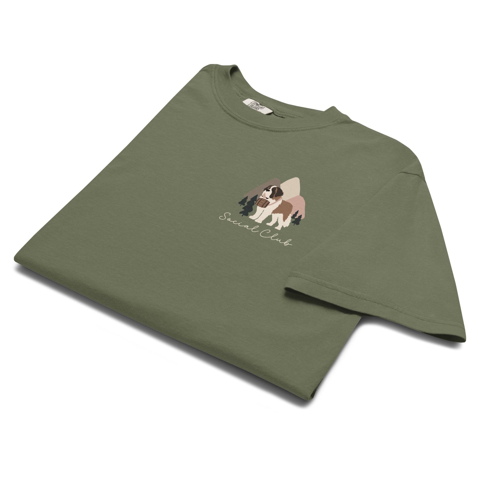 Saint Bernard Social Club Back T-Shirt - Lucy + Norman
