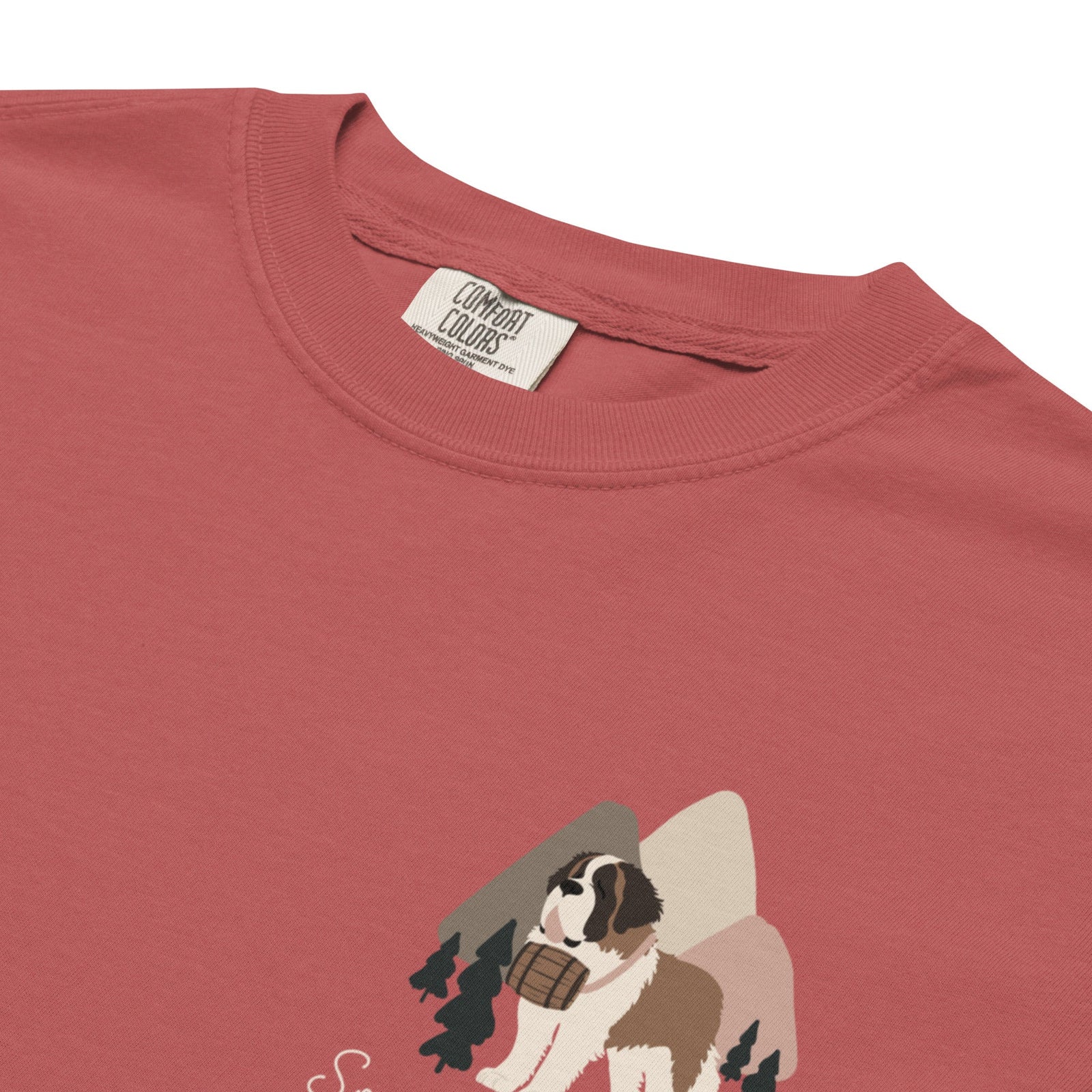 Saint Bernard Social Club Back T-Shirt - Lucy + Norman