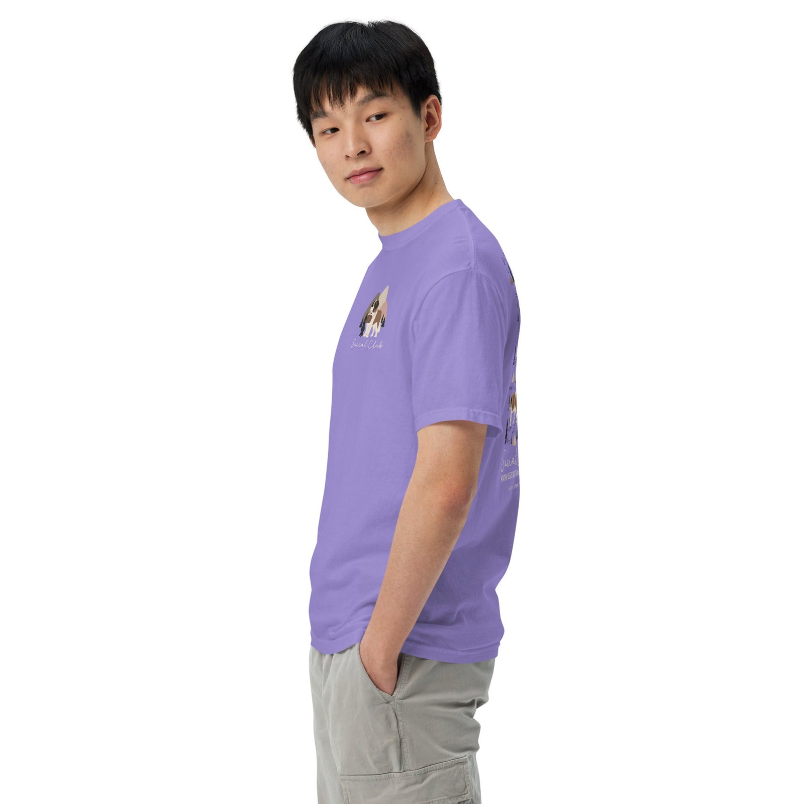 Saint Bernard Social Club Back T-Shirt - Lucy + Norman